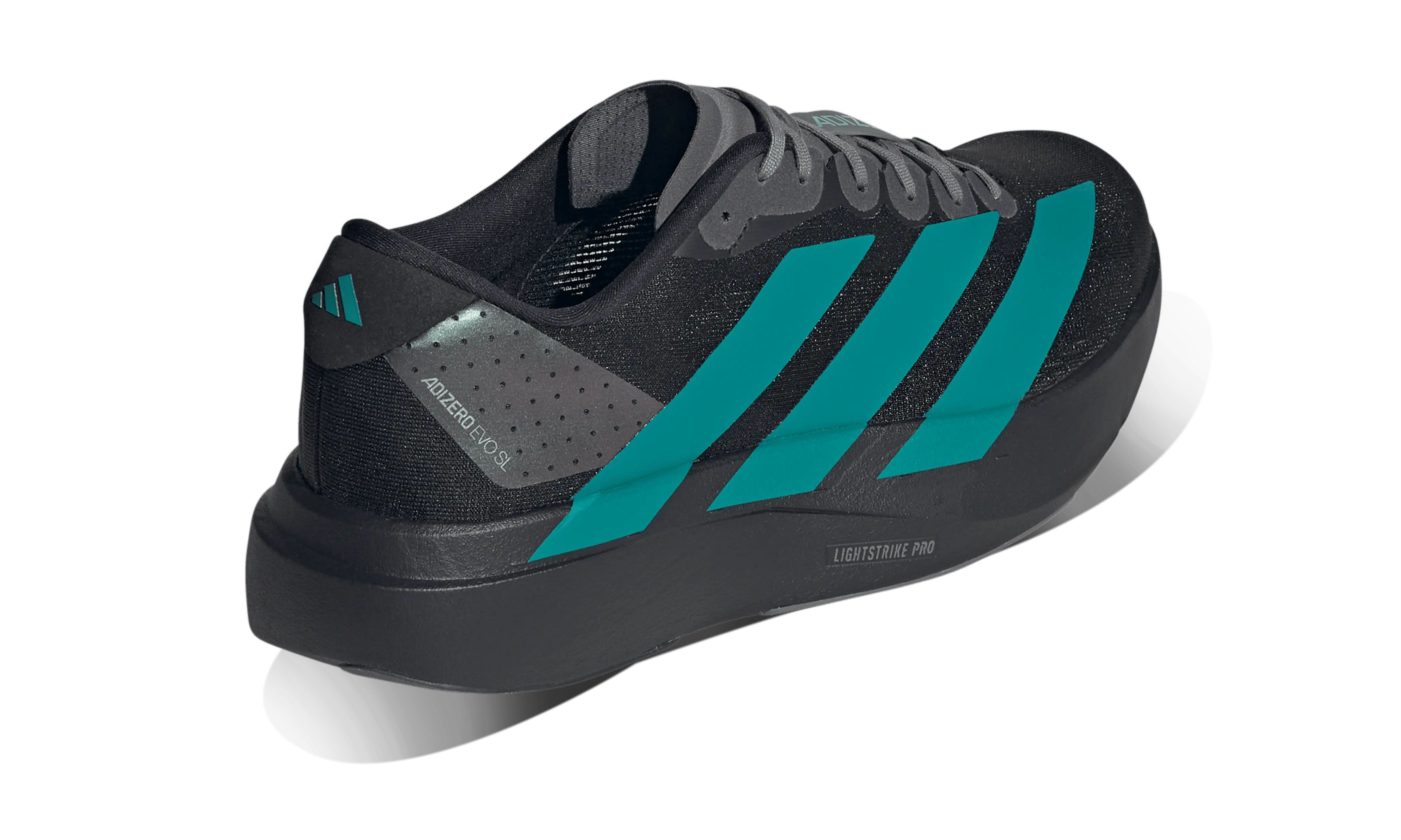 Adidas Adizero Evo SL Black Pure Teal - Image 3