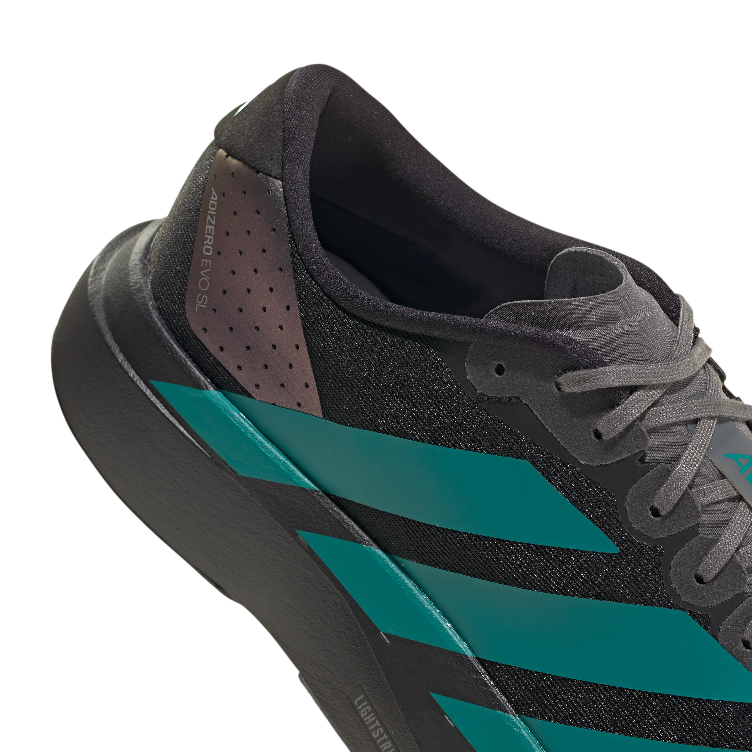 Adidas Adizero Evo SL Black Pure Teal - Image 4