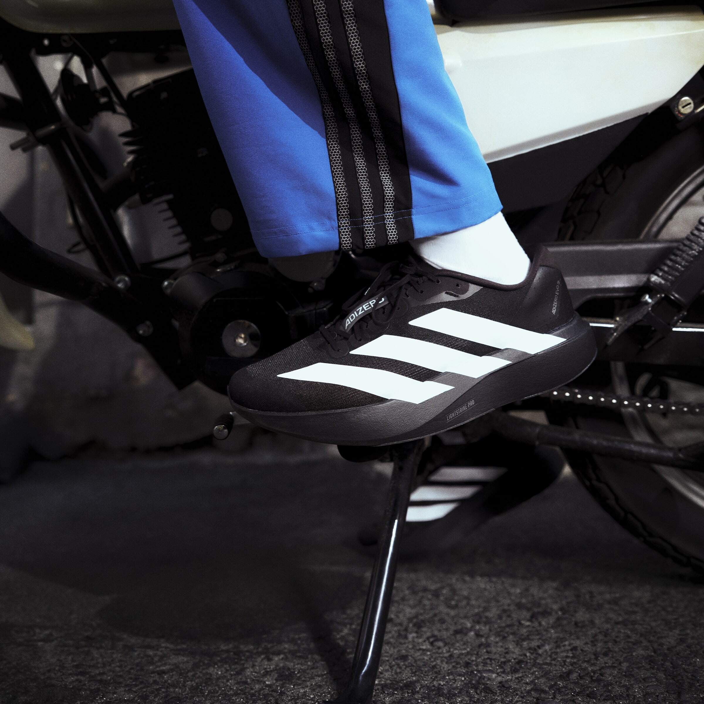Adidas Adizero Evo SL Black White - Image 5