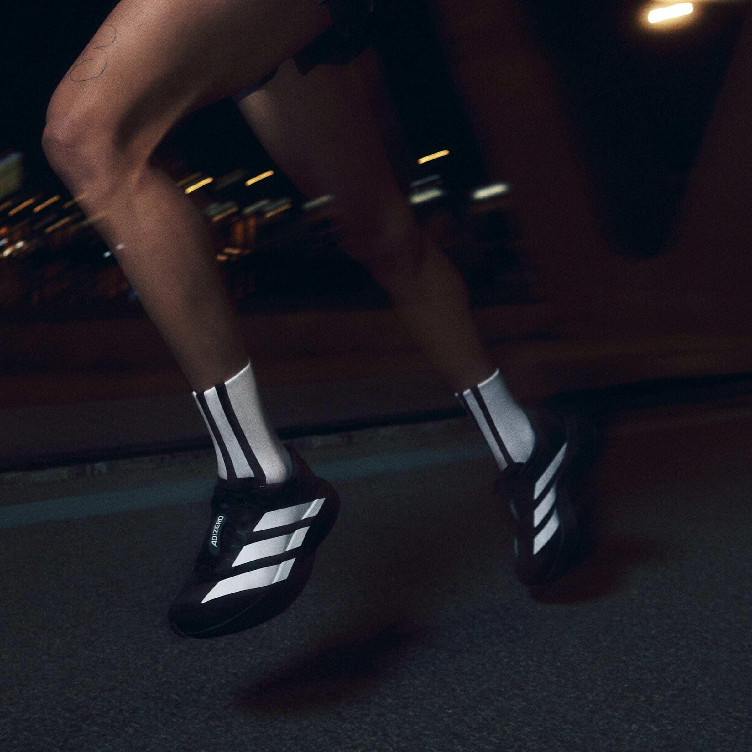 Adidas Adizero Evo SL Black White - Image 6