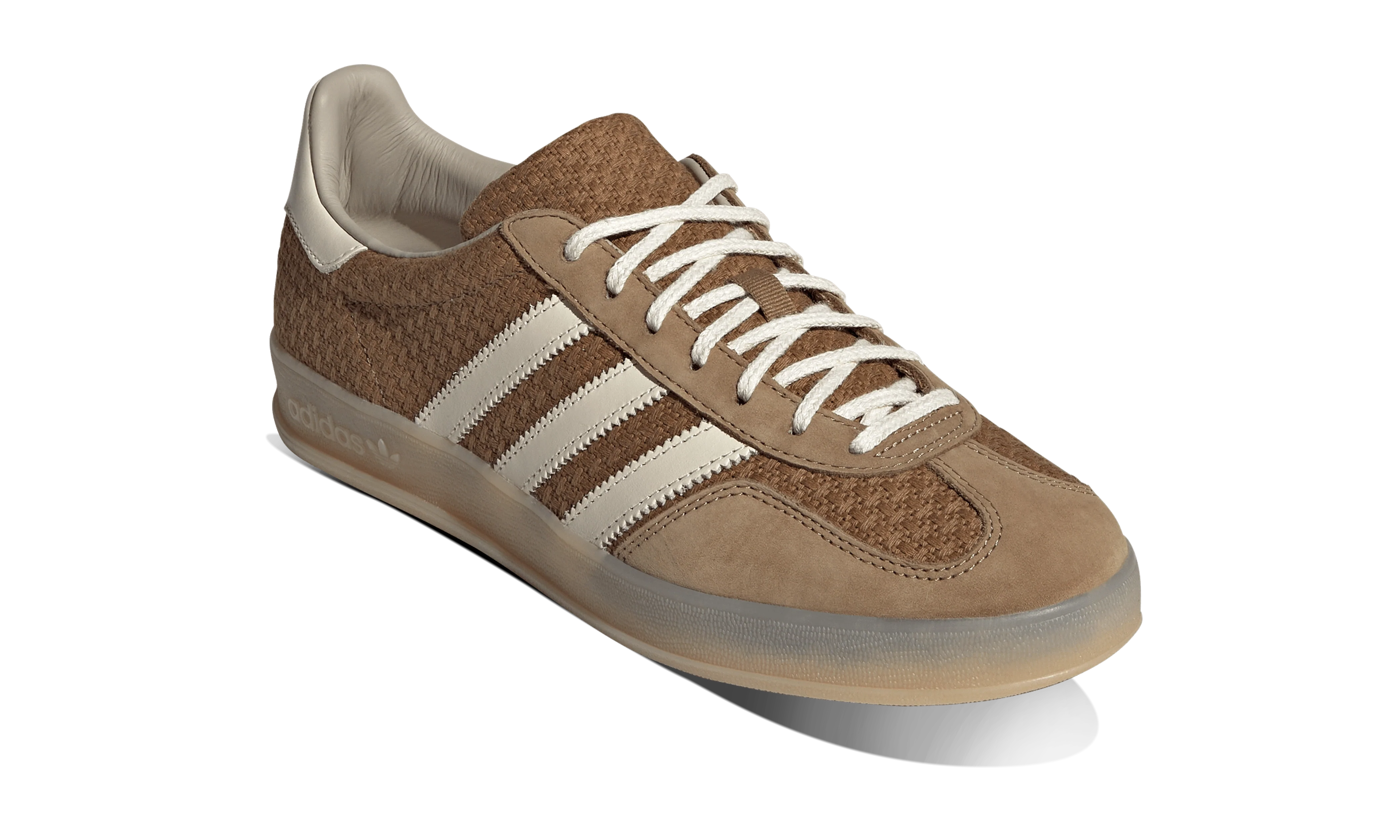 Adidas Mujer Gazelle Indoor Brown Desert Wonder White - Image 2