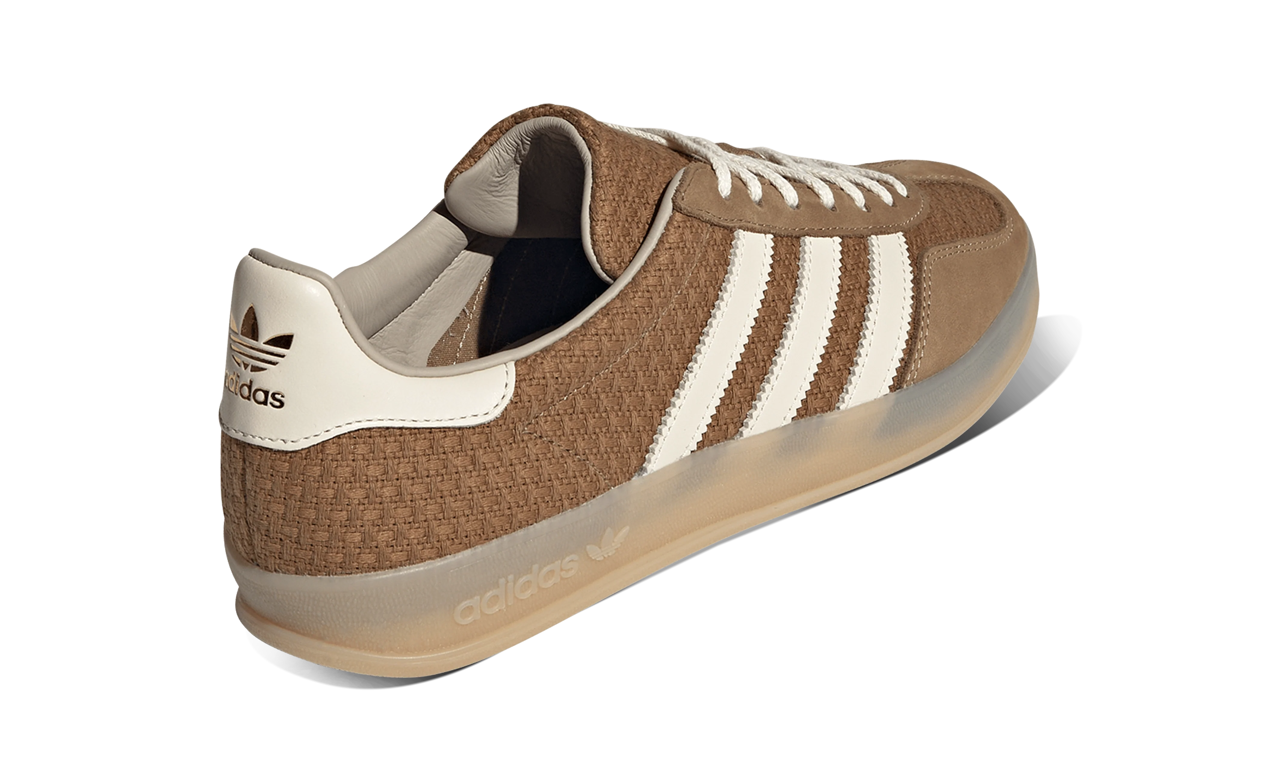 Adidas Mujer Gazelle Indoor Brown Desert Wonder White - Image 3