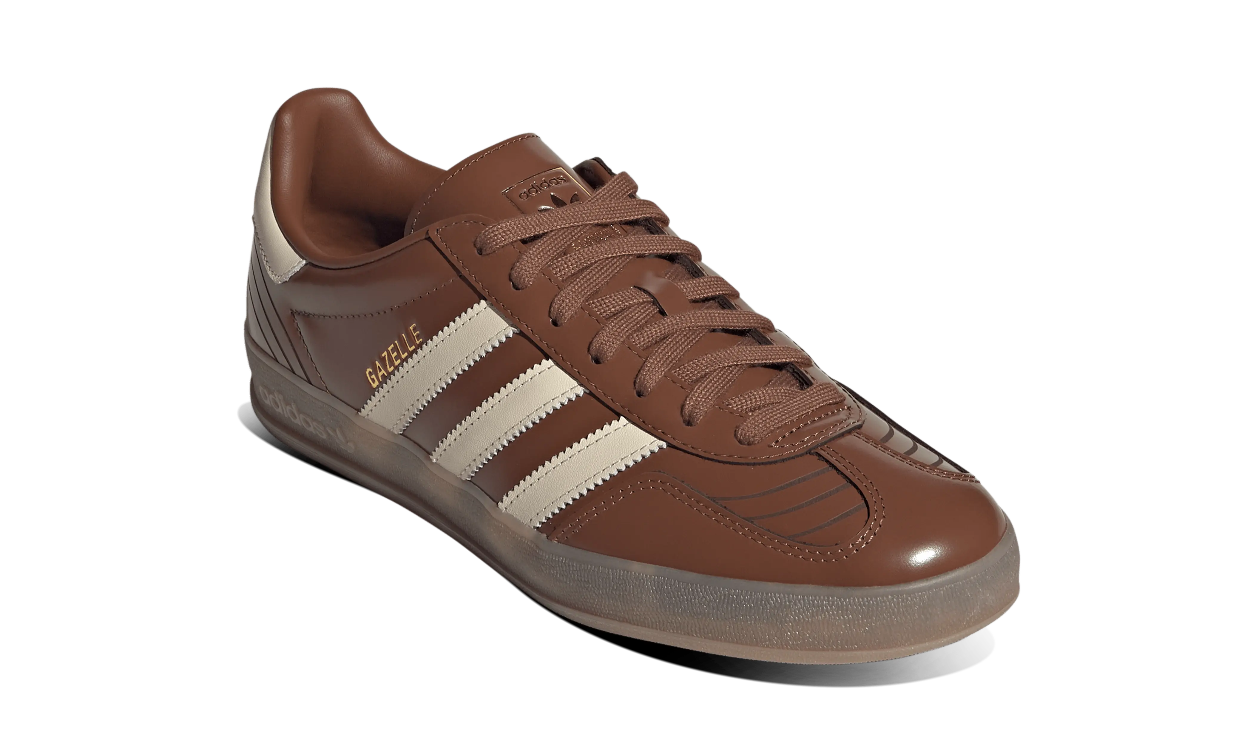 Adidas Gazelle Indoor Preloved Brown Wonder White Gum - Image 3