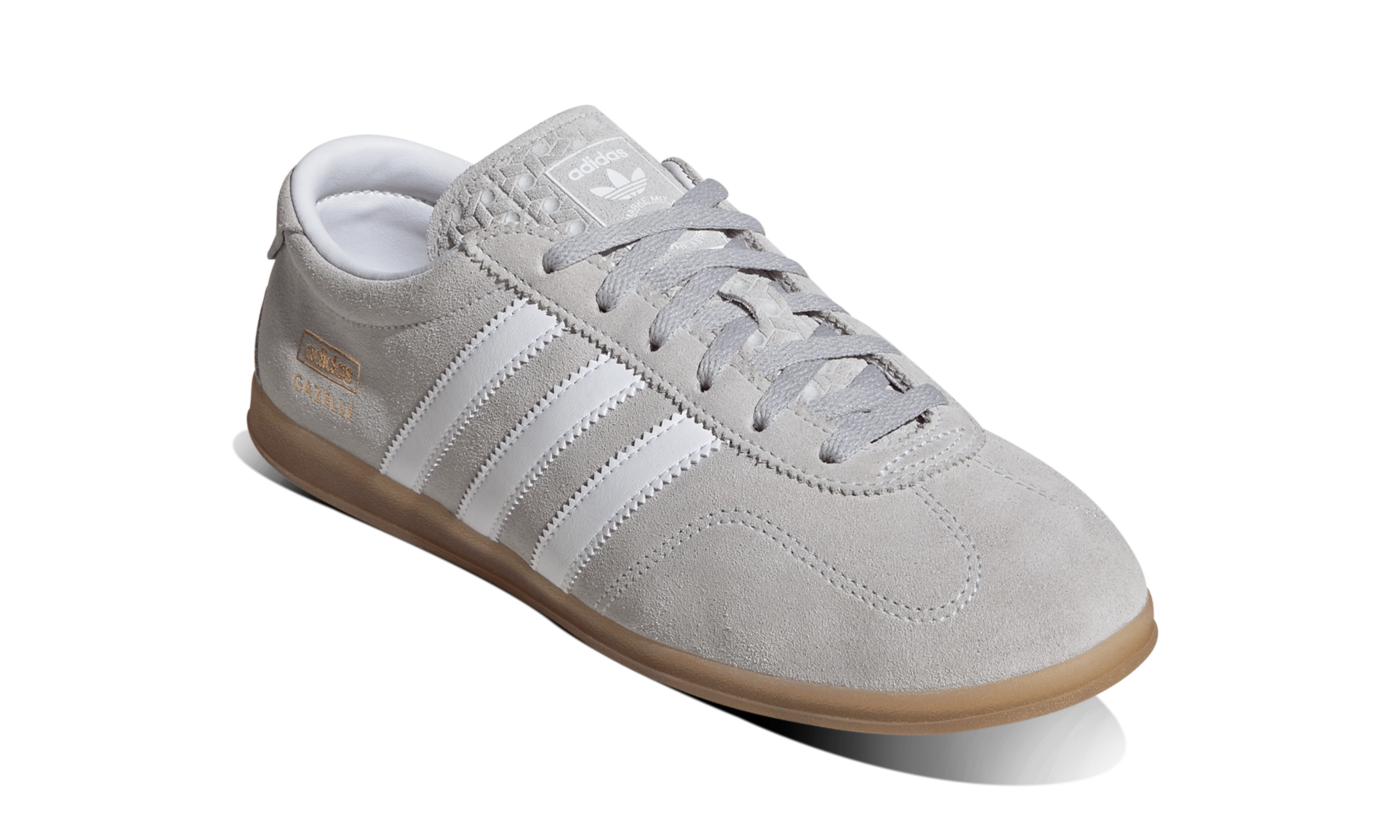 Adidas Mujer Gazelle Lo Pro Grey White Gum - Image 2