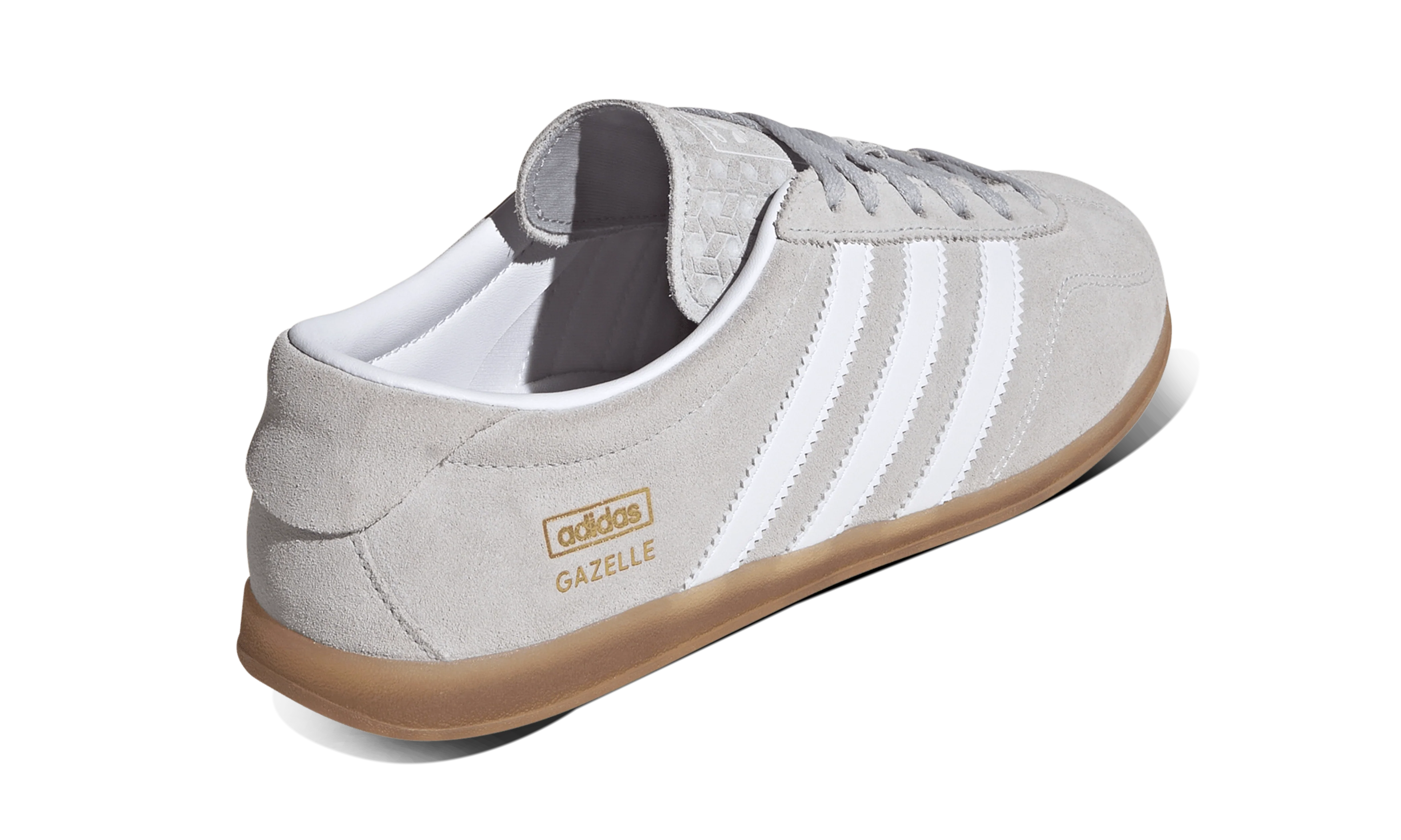 Adidas Mujer Gazelle Lo Pro Grey White Gum - Image 3
