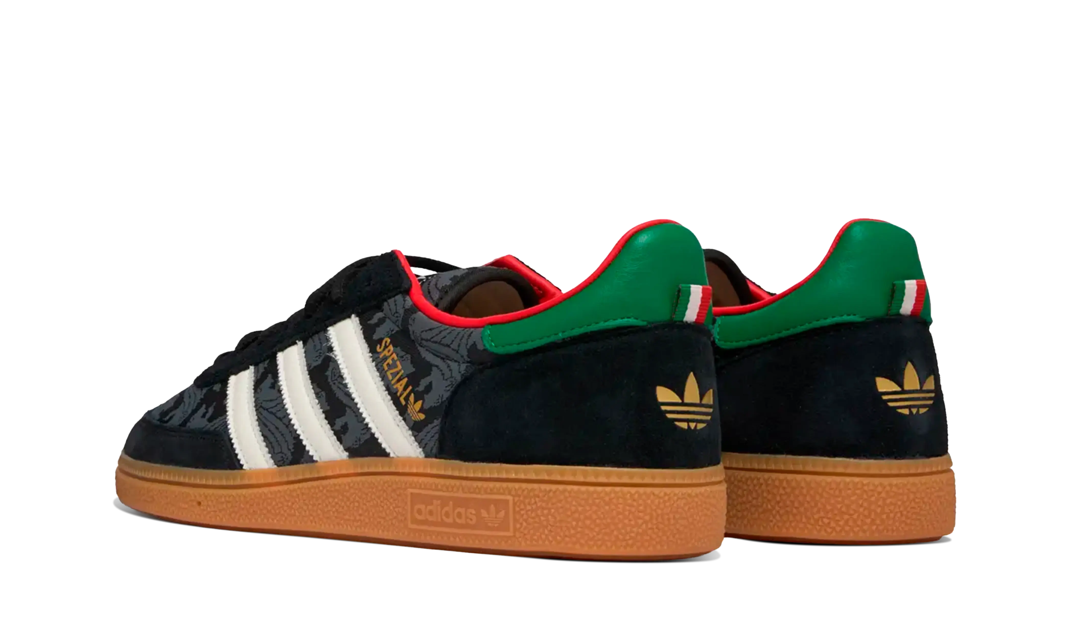 Adidas Handball Spezial Black Core White Green - Image 3