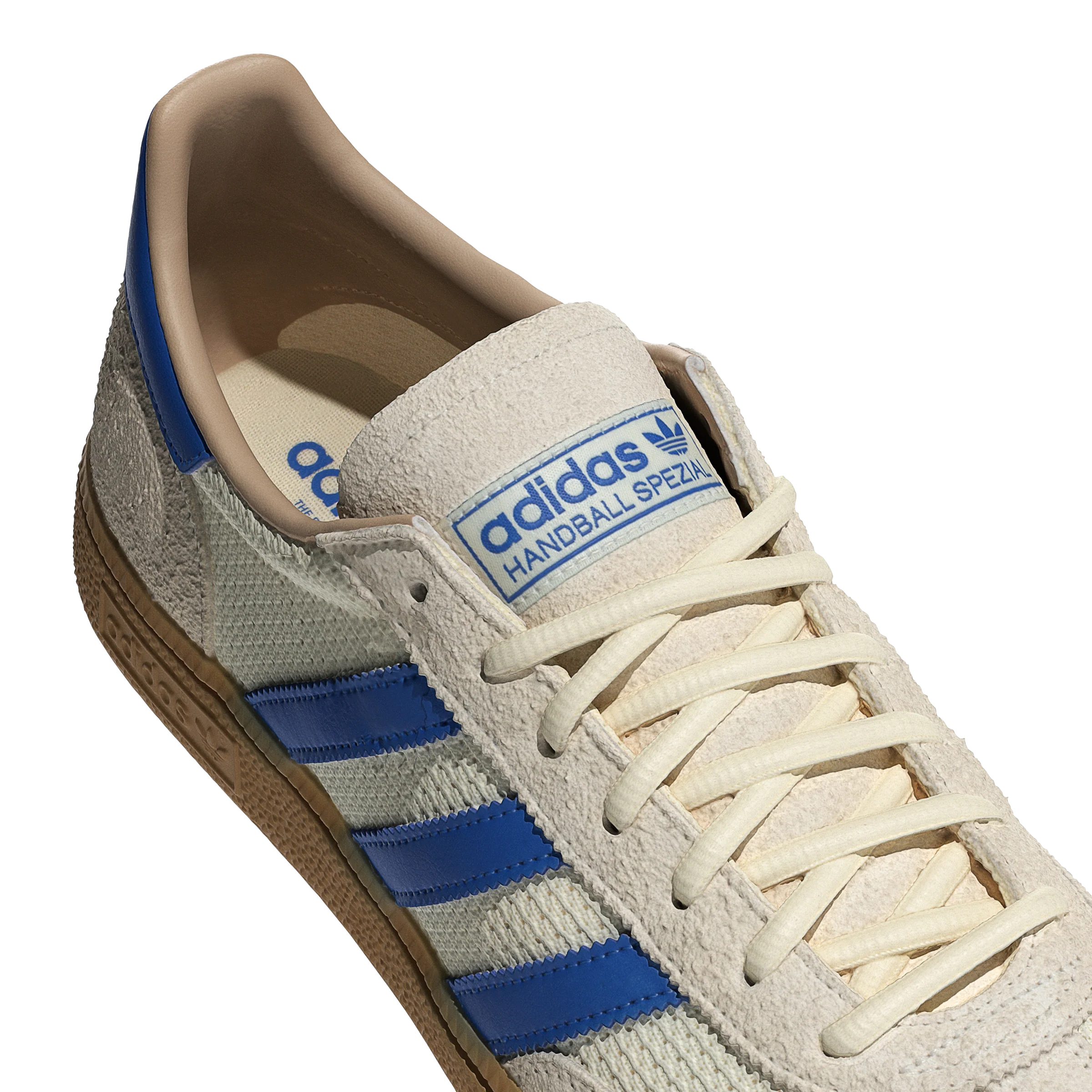 Adidas Handball Spezial Cream White Blue Warm Sandstone - Image 4
