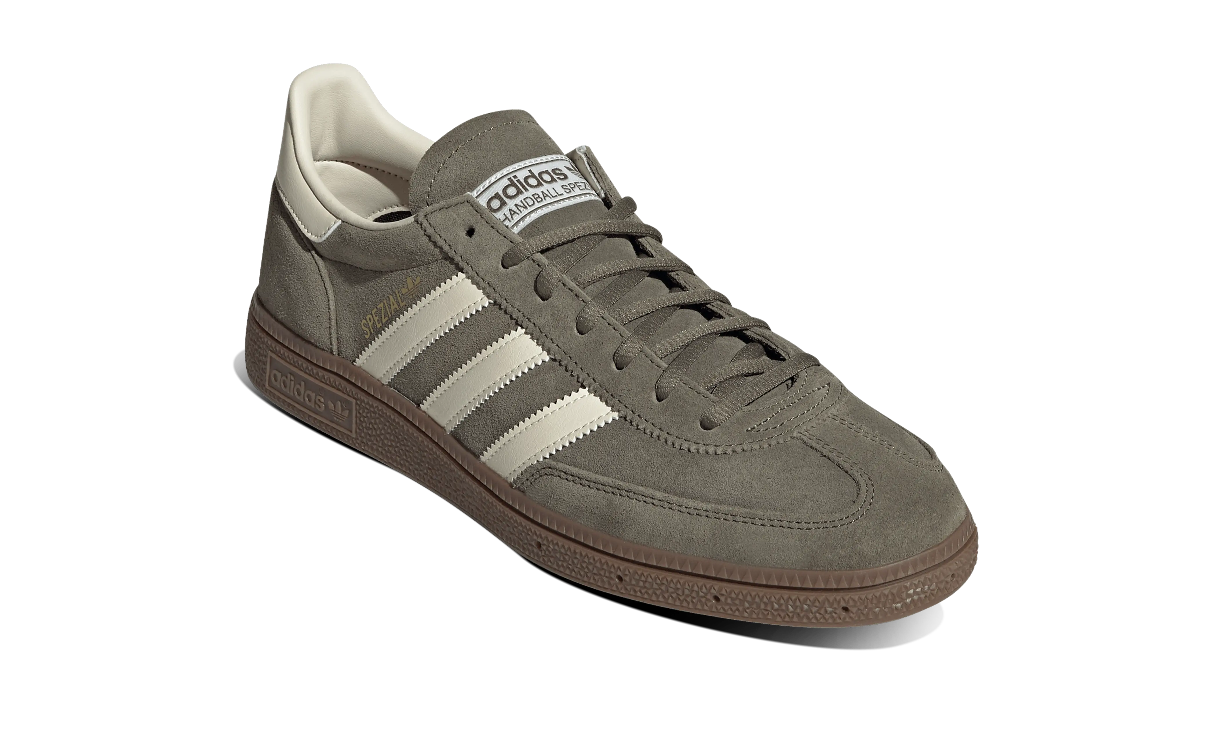 Adidas Handball Spezial Olive Strata Cream White - Image 2