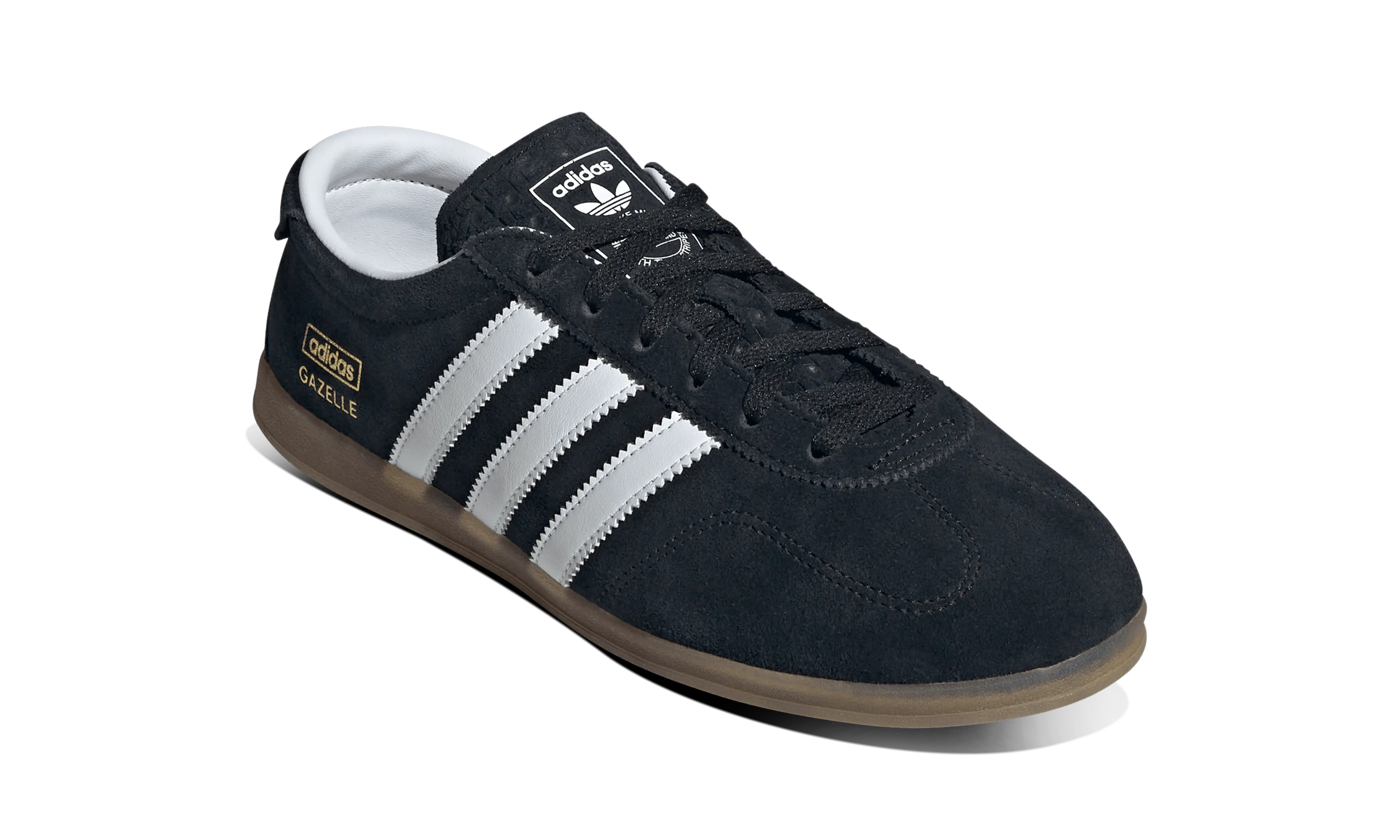 Adidas Mujer Gazelle Lo Pro Black White Gum - Image 2