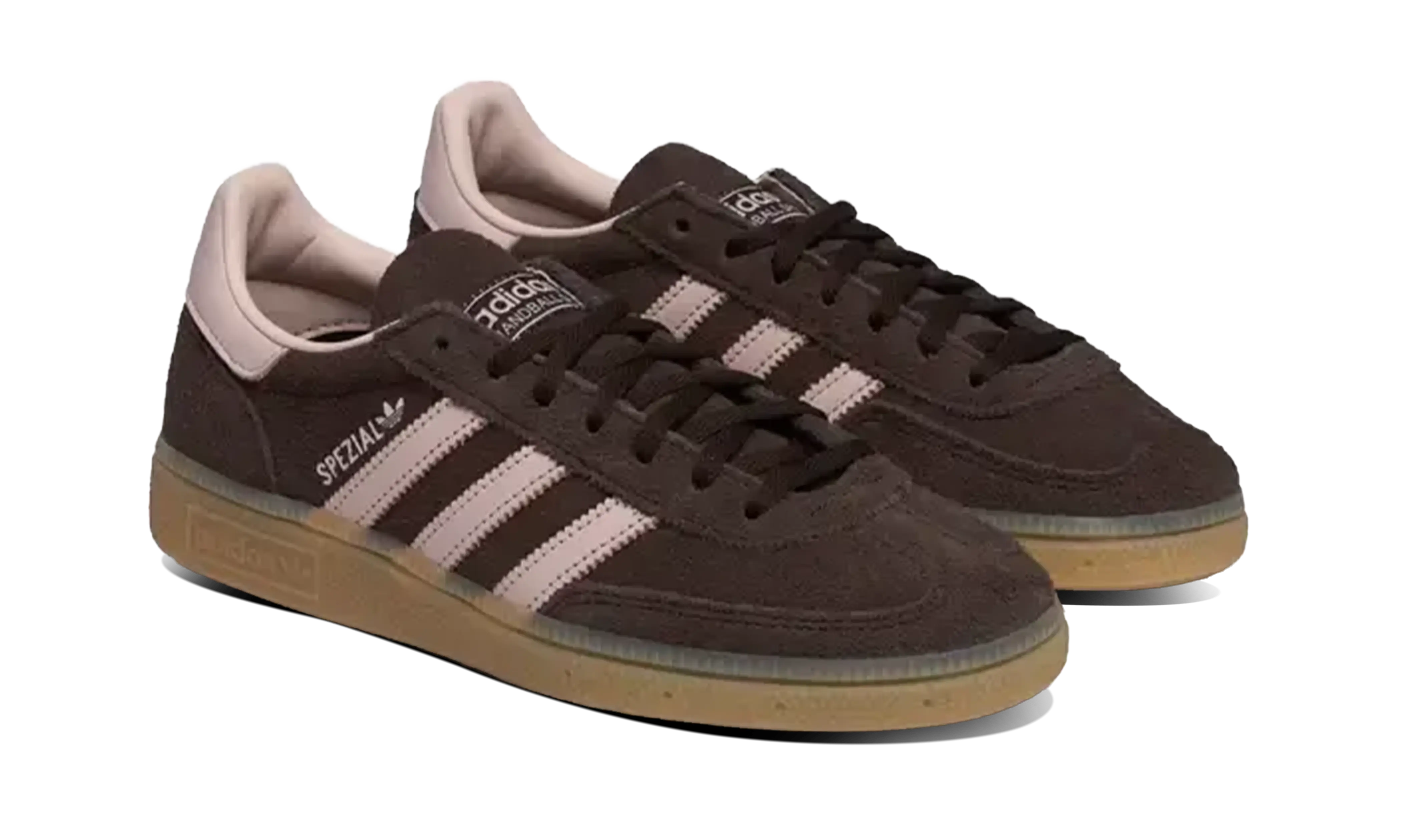 Adidas Mujer Handball Spezial Aurora Coffee Sandy Pink - Image 3