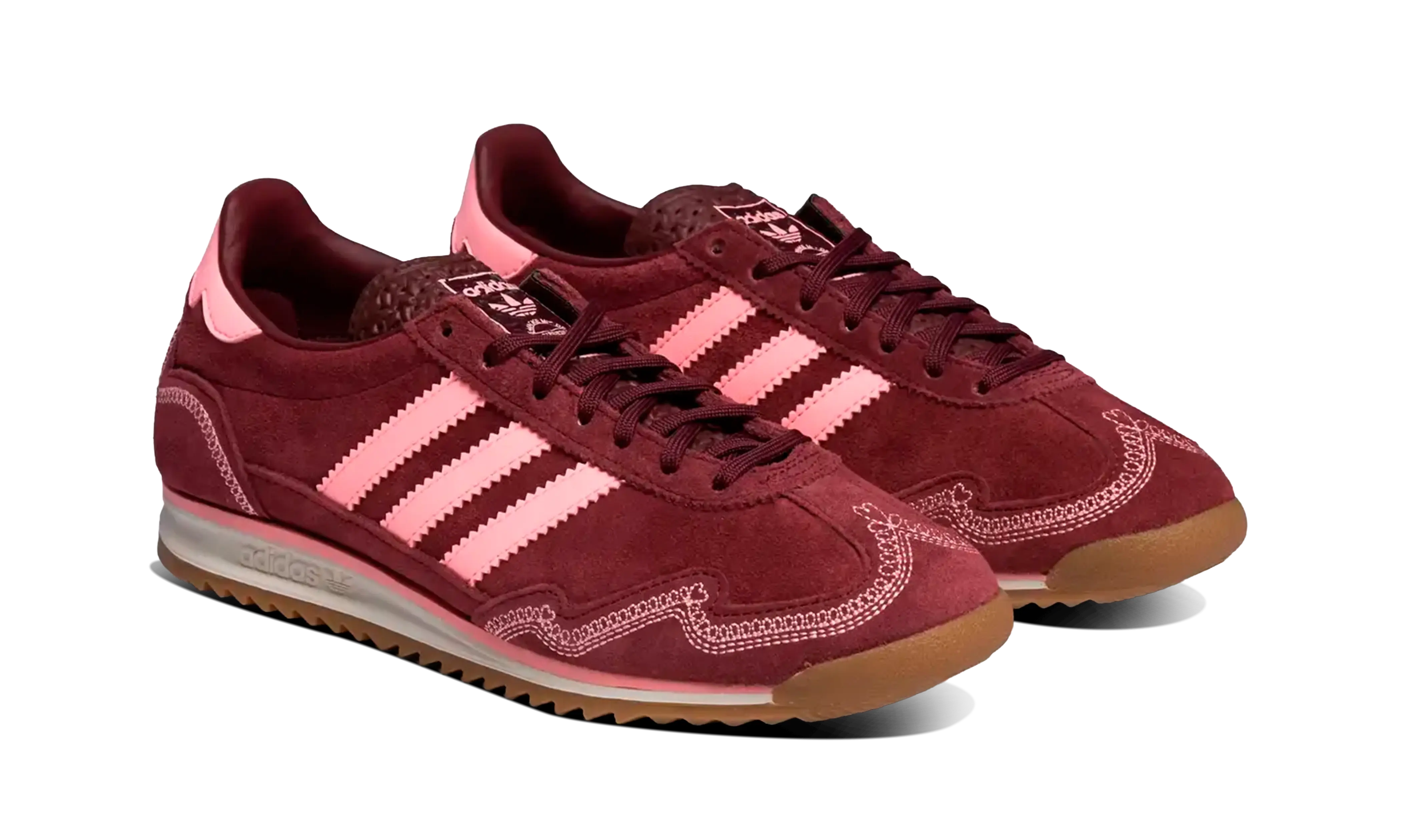 Adidas Mujer SL 72 OG Pink Spark Shadow Red - Image 2
