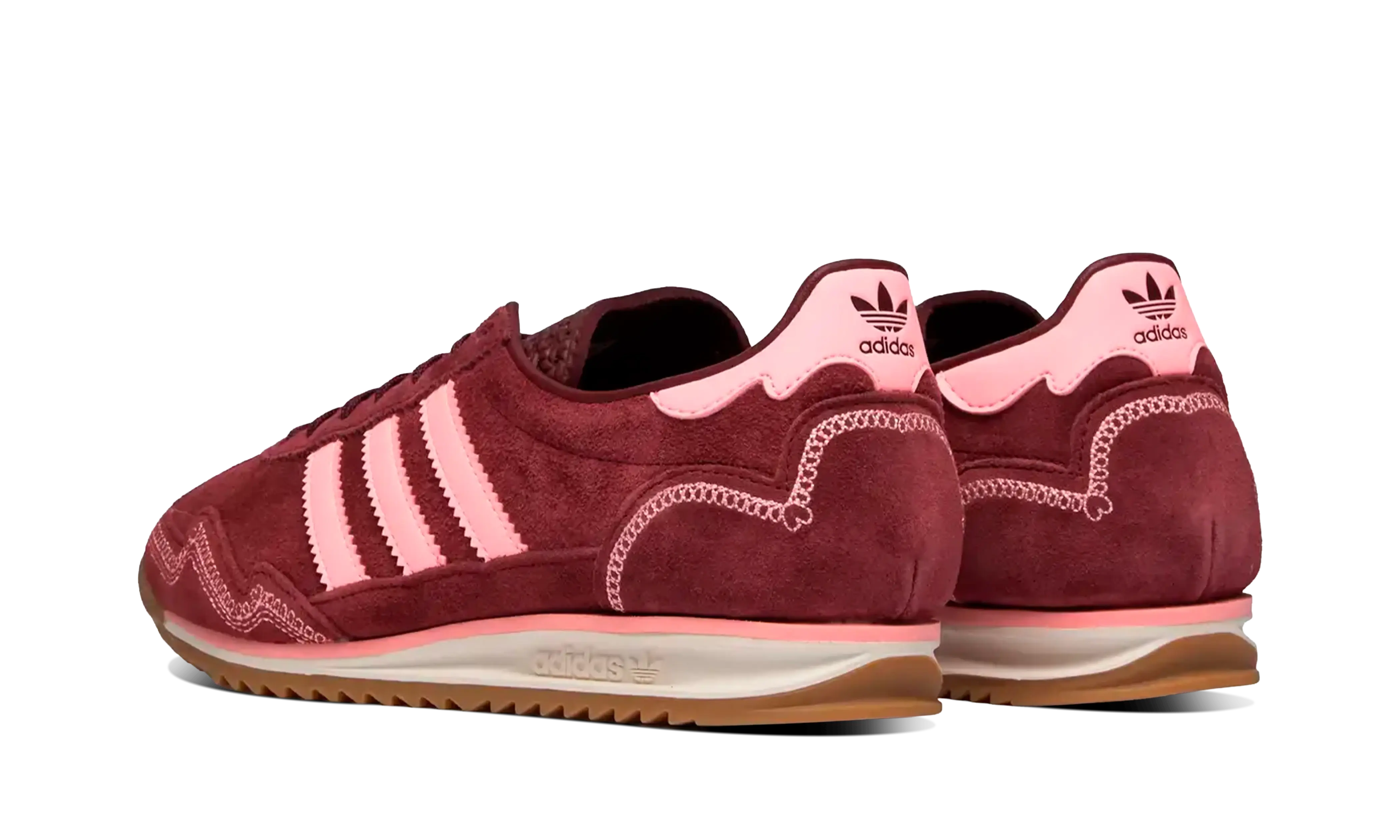 Adidas Mujer SL 72 OG Pink Spark Shadow Red - Image 3