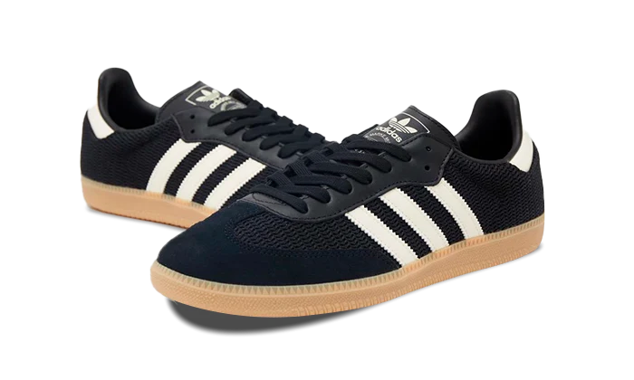 Adidas Samba OG Black Cream White Magic Beige - Image 2