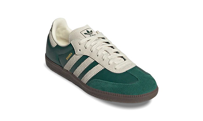 Adidas Samba OG Collegiate Green Cream White - Image 2