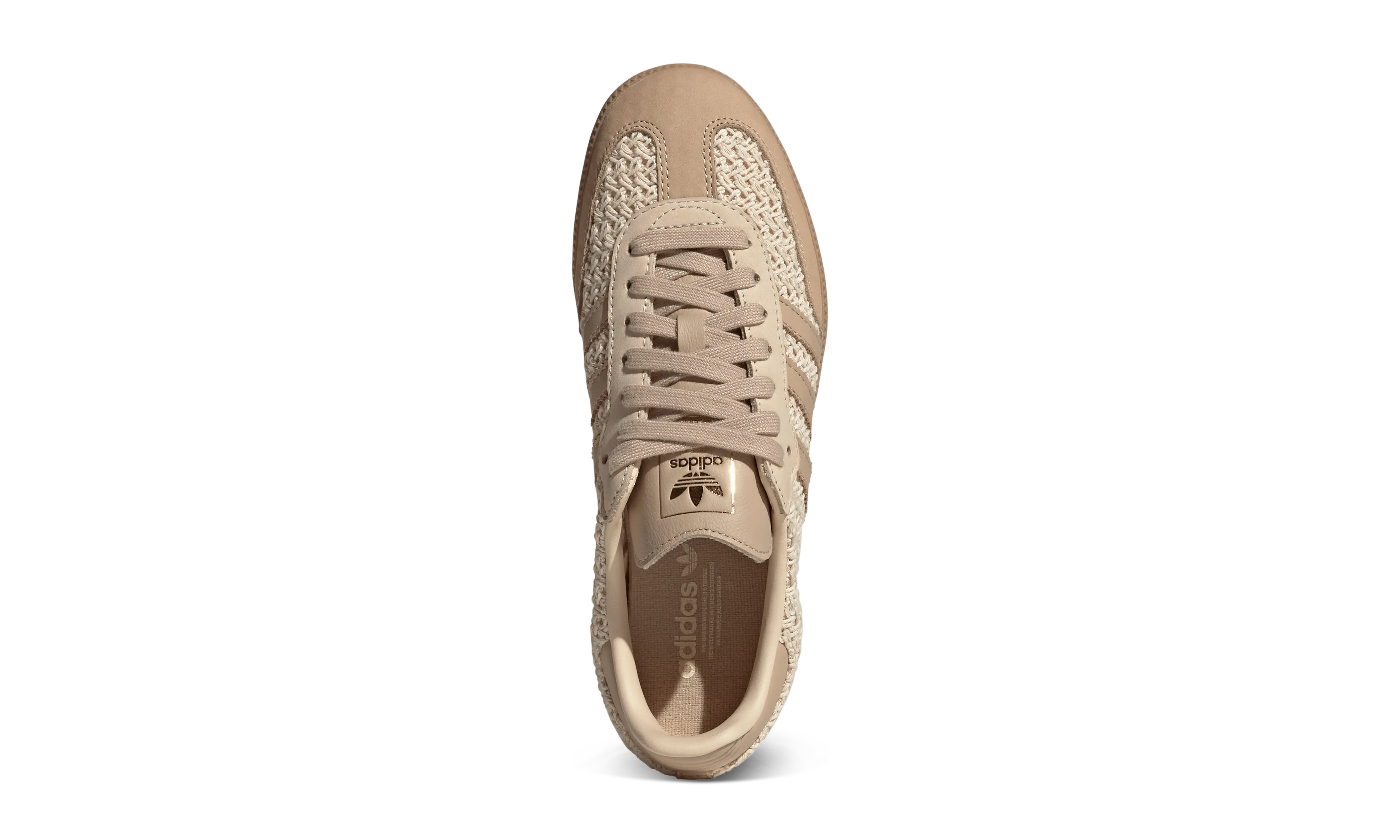 Adidas Mujer Samba OG Crochet Pack Sand Strata - Image 4