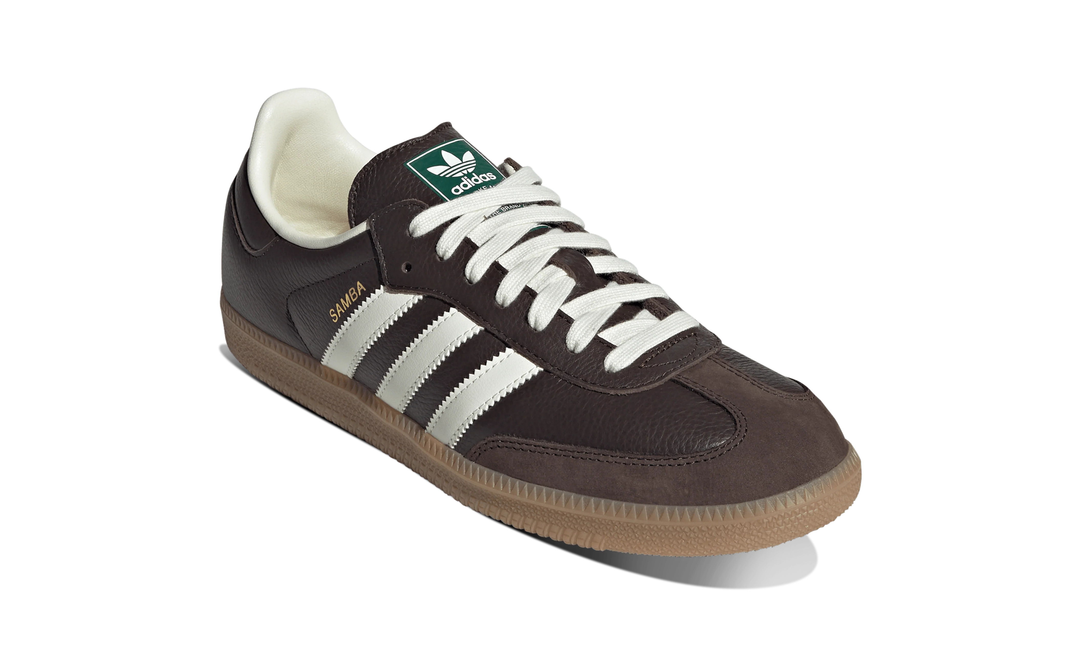 Adidas Samba OG Dark Brown Off White Gum - Image 2