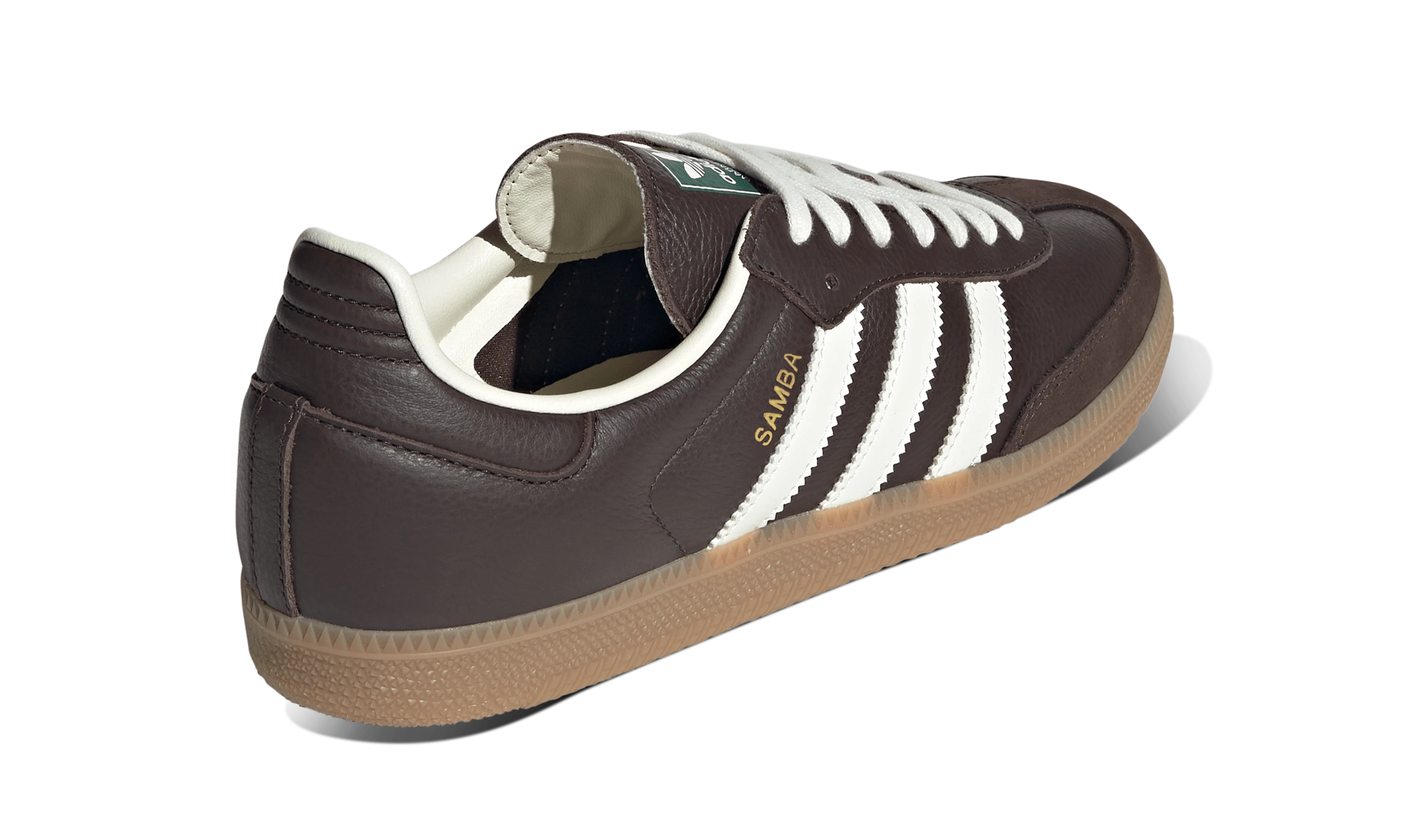 Adidas Samba OG Dark Brown Off White Gum - Image 3
