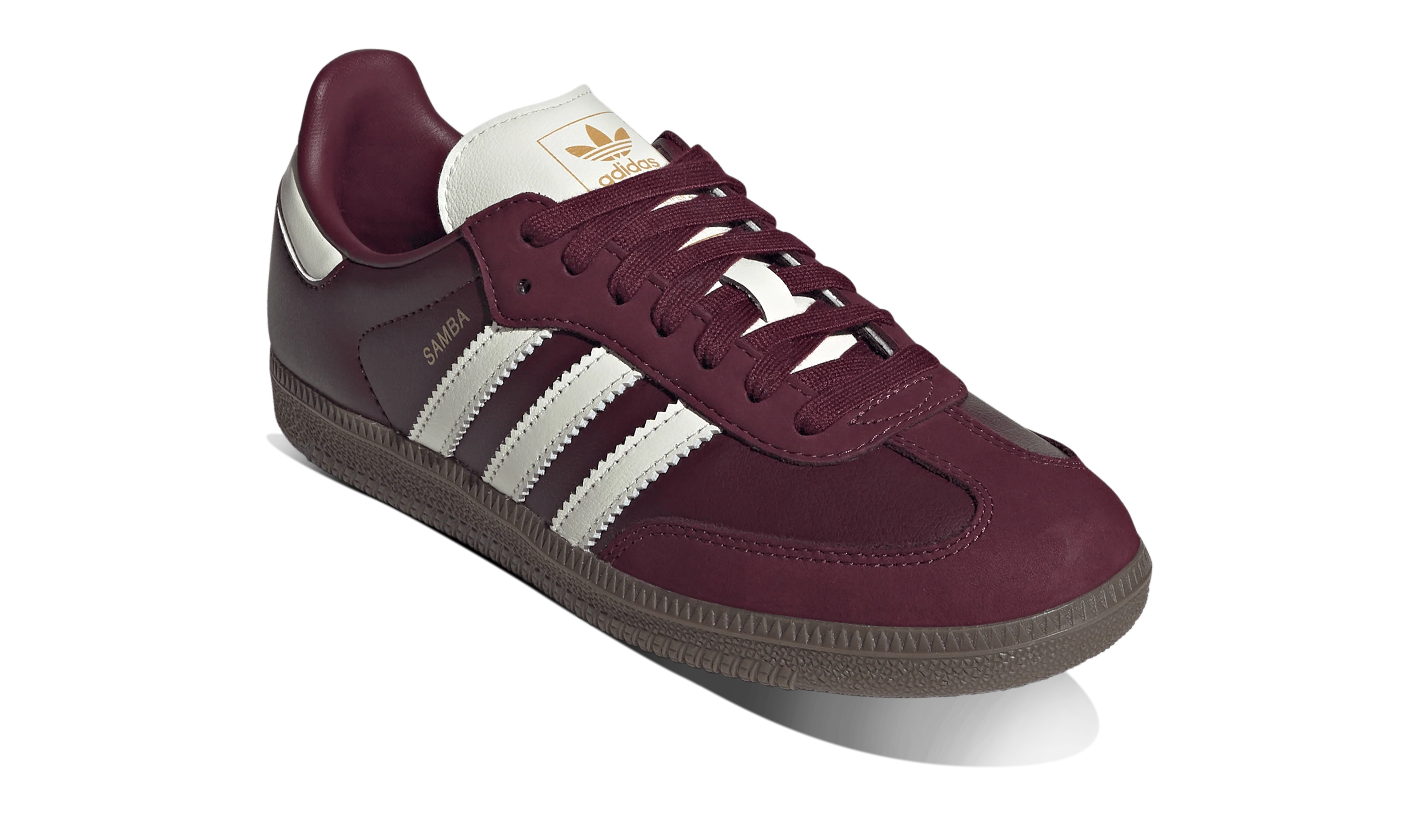 Adidas Samba OG Maroon Off White Gum - Image 2