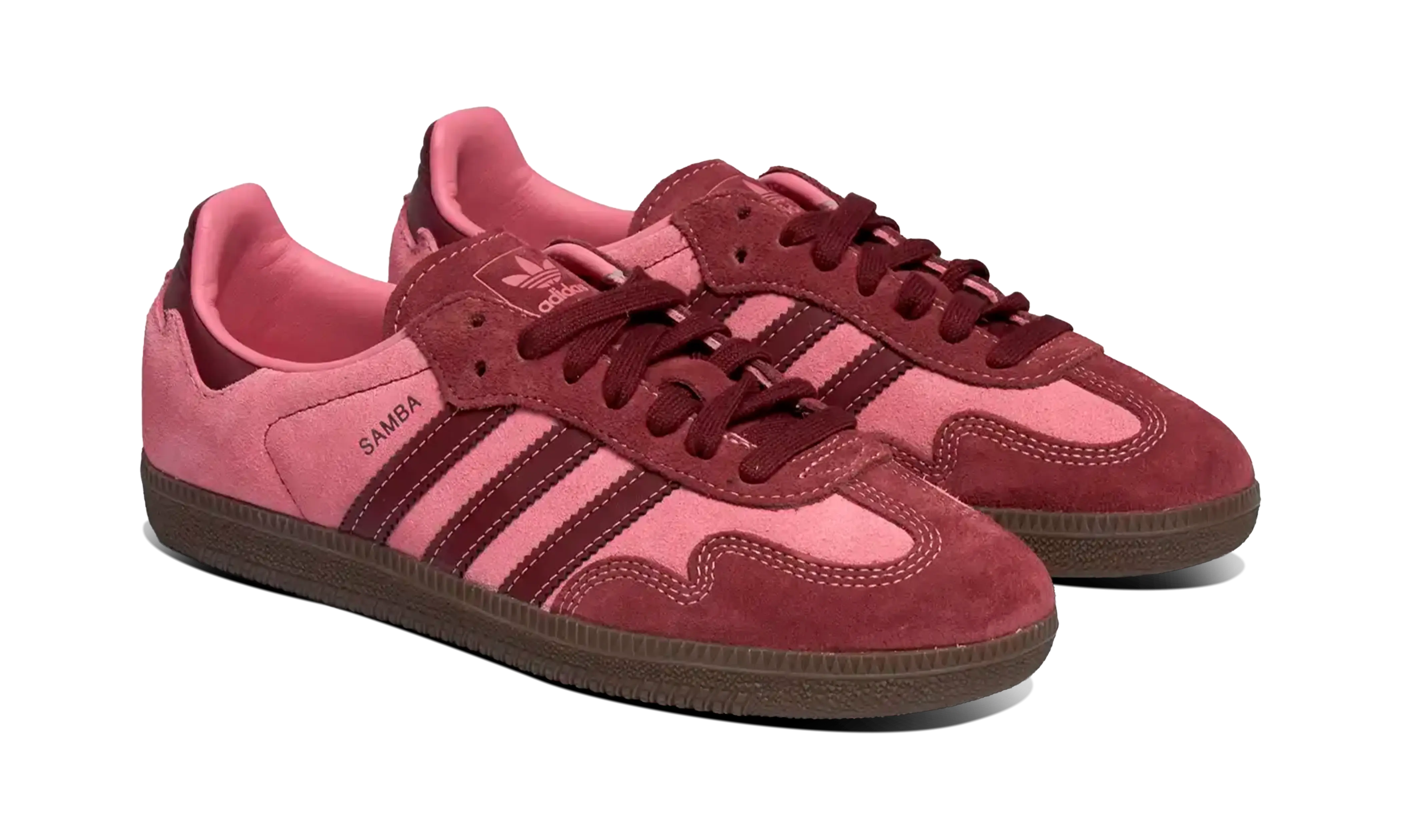 Adidas Mujer Samba OG Pink Spark Shadow Red - Image 2