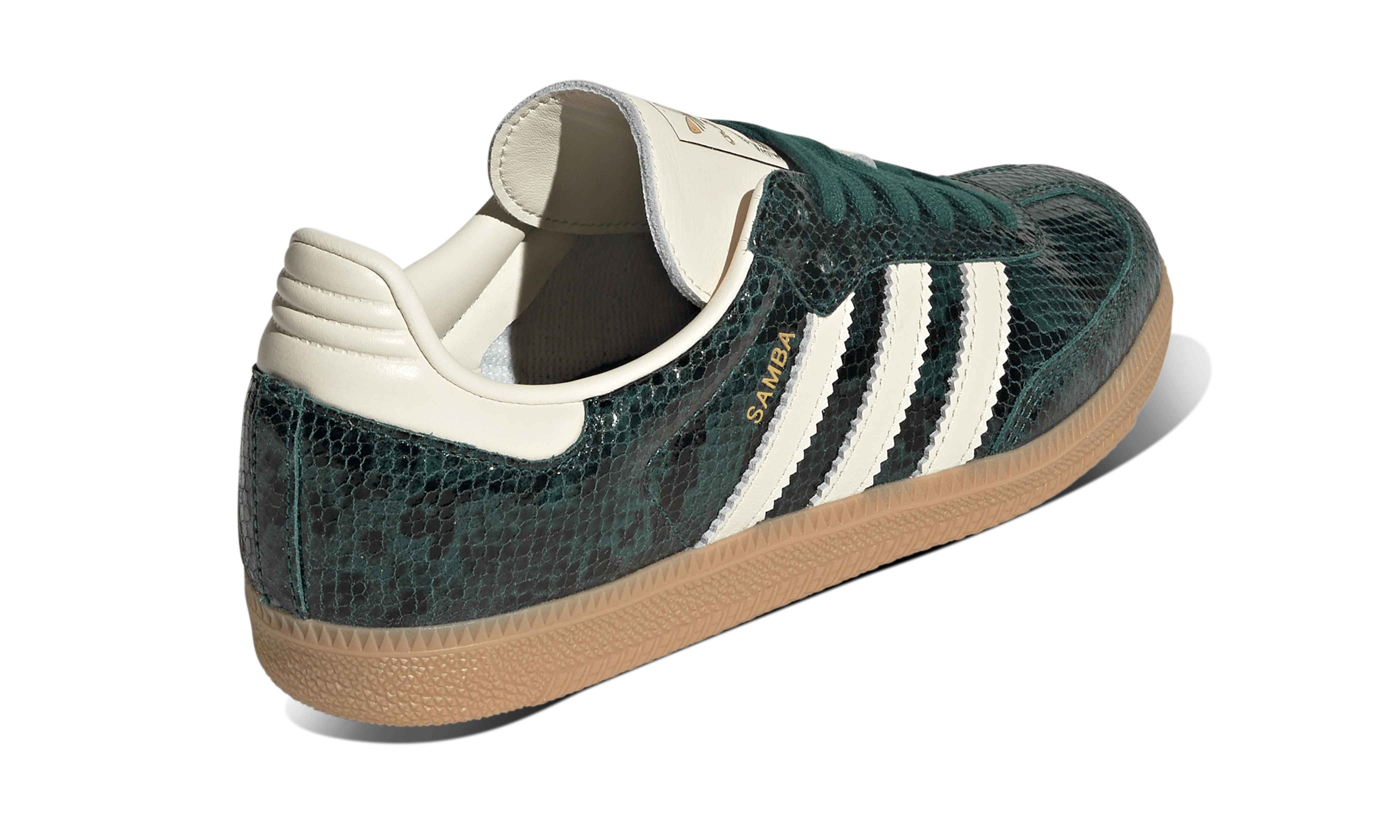 Adidas Mujer Samba OG Snakeskin Collegiate Green - Image 3