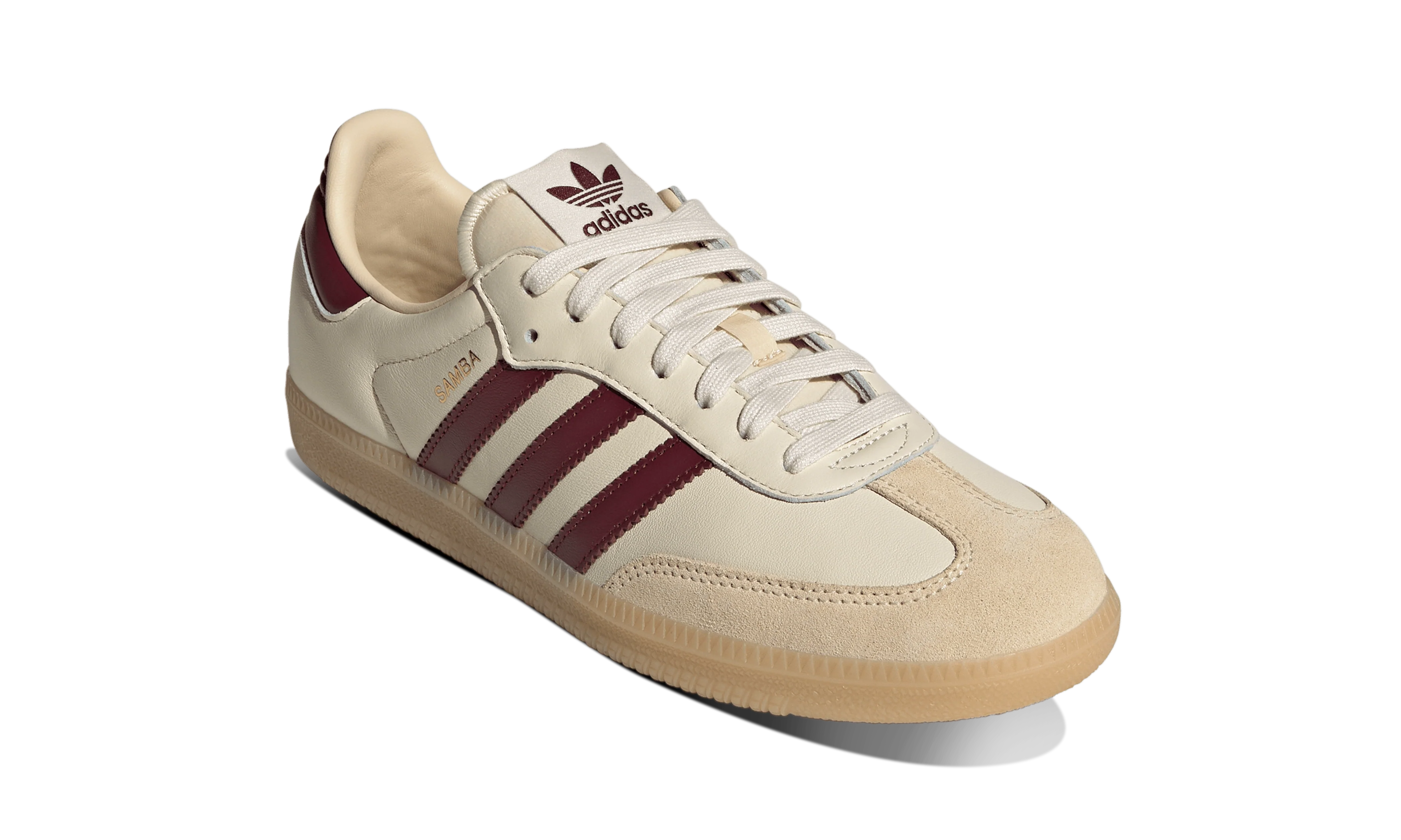 Adidas Samba OG Wonder White Shadow Red - Image 2