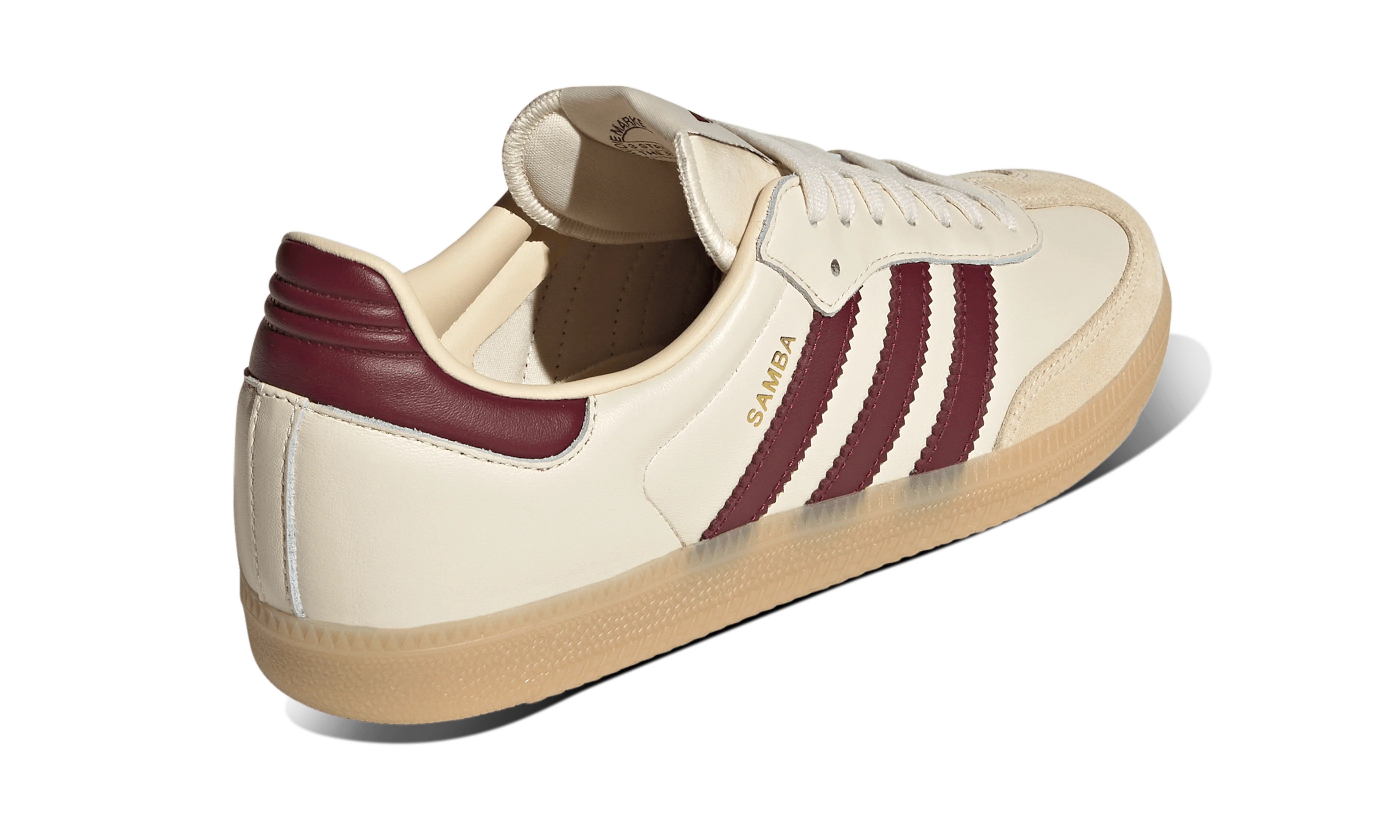 Adidas Samba OG Wonder White Shadow Red - Image 3