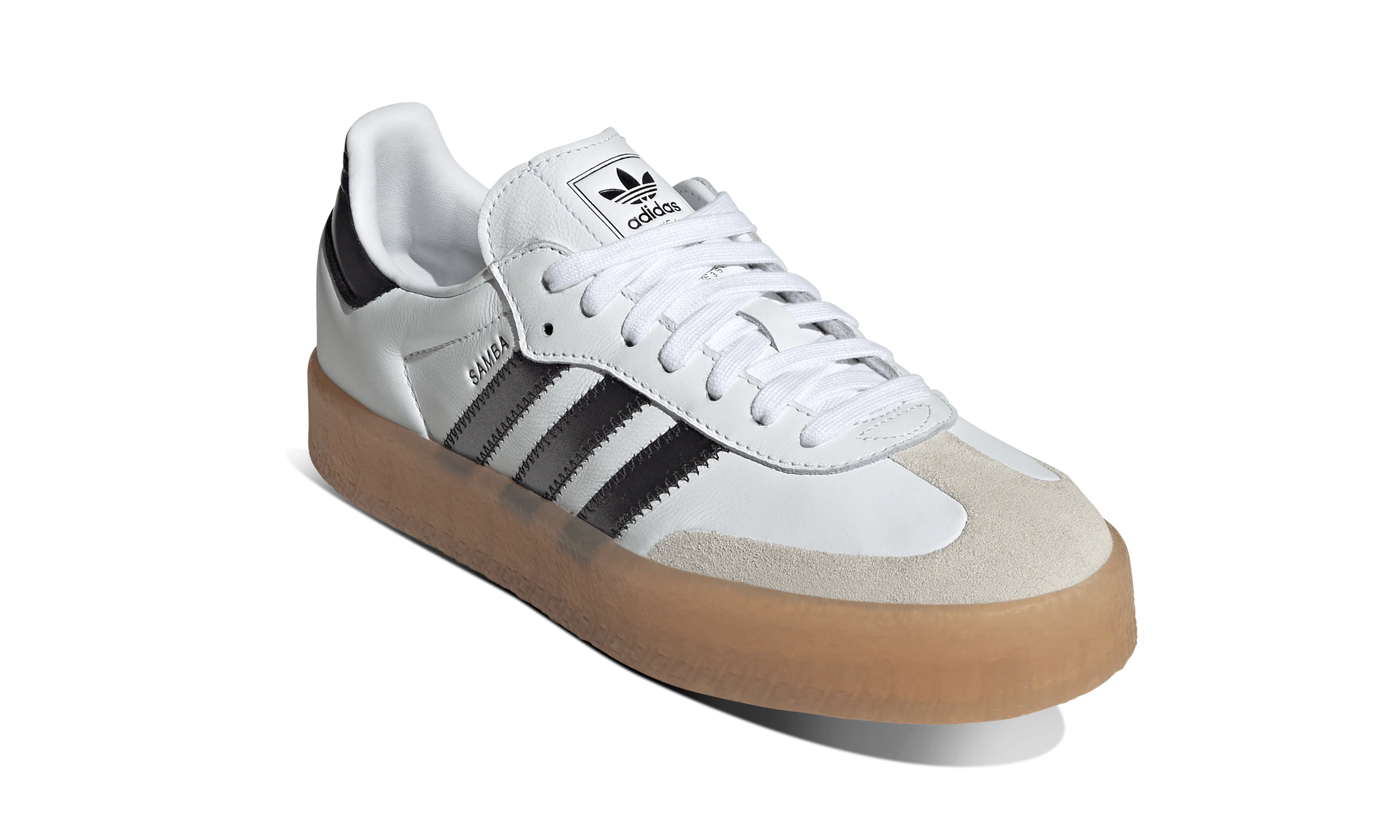 Adidas Mujer Sambae Cloud White Black Gum - Image 2