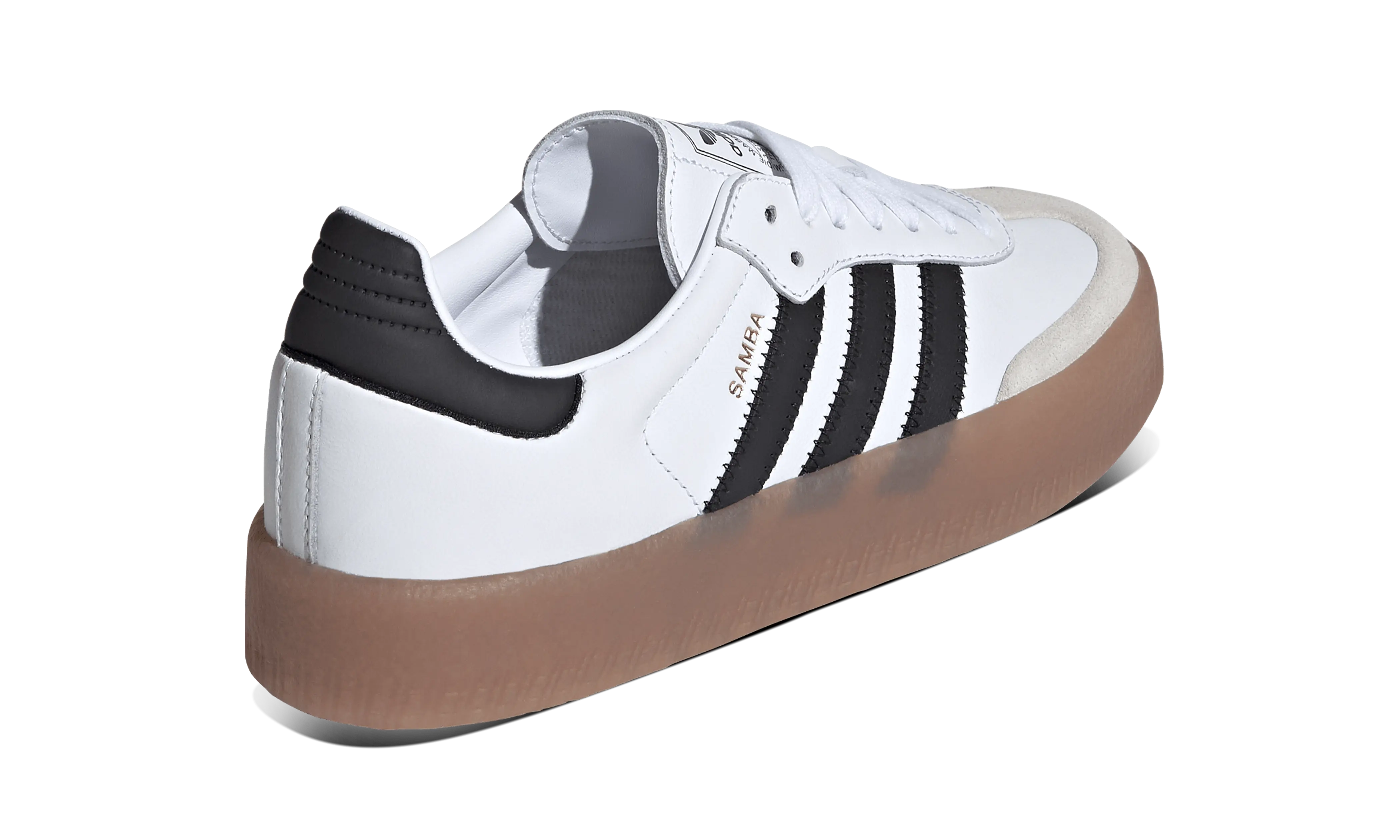 Adidas Mujer Sambae Cloud White Metallic Gold - Image 2