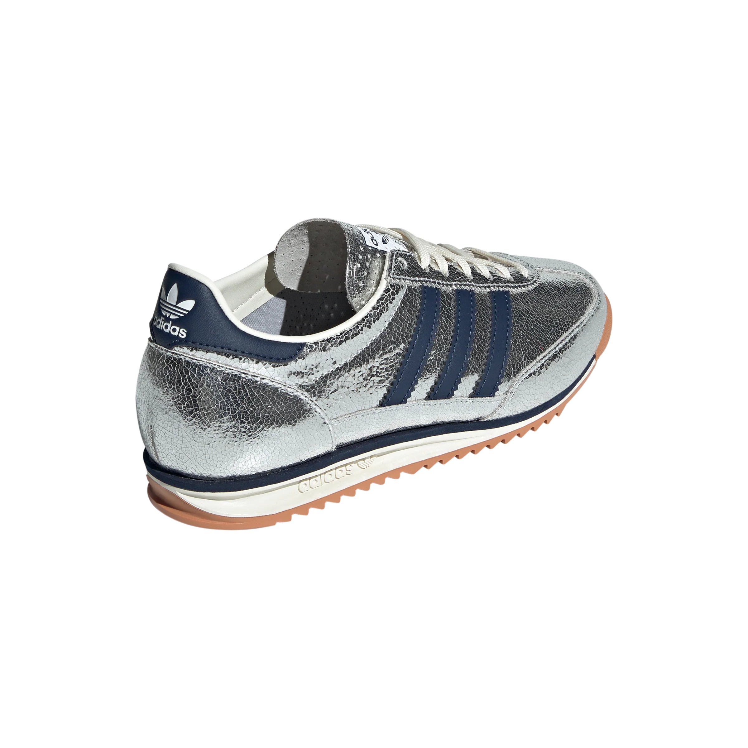 Adidas Mujer SL 72 OG Silver Metallic Collegiate Navy - Image 3