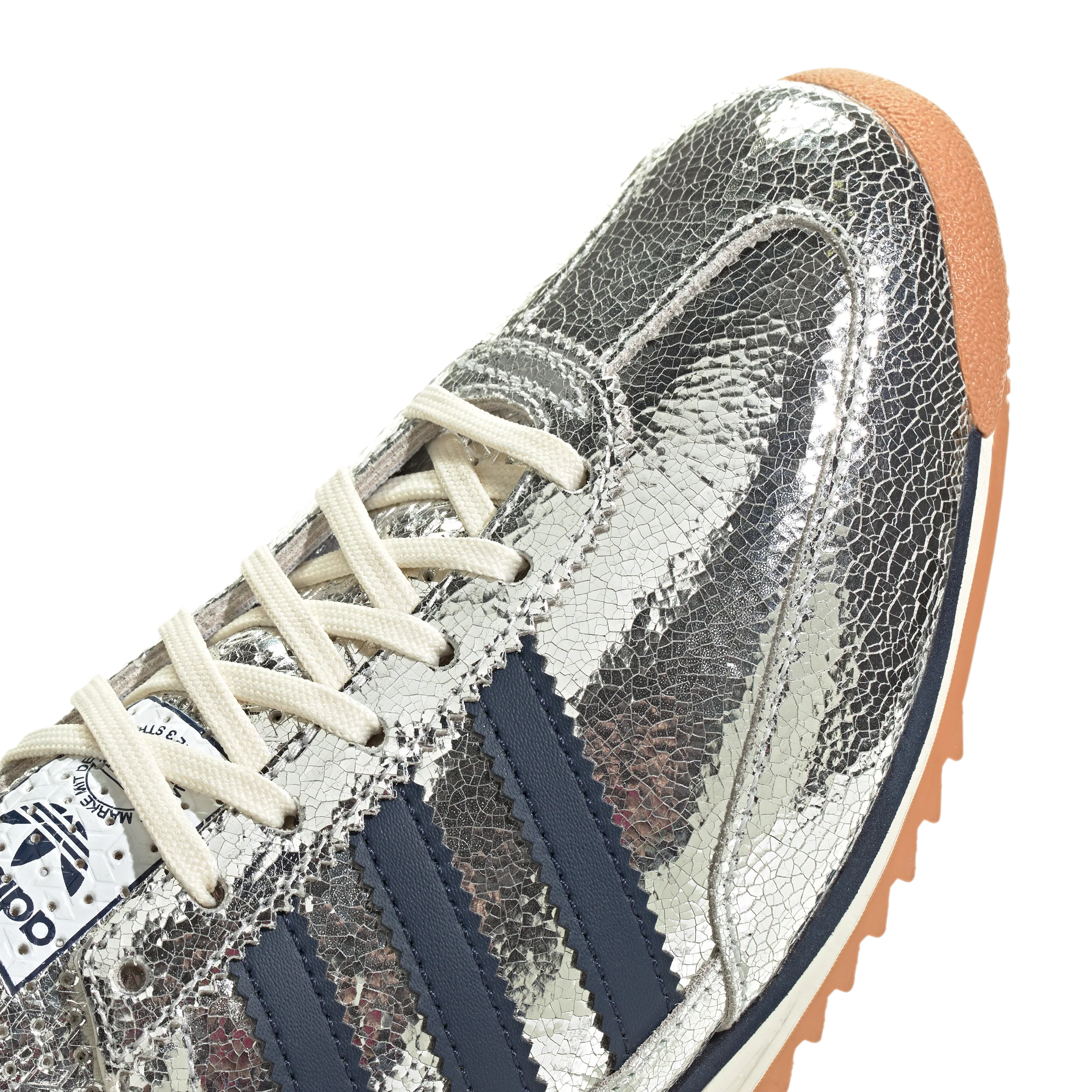 Adidas Mujer SL 72 OG Silver Metallic Collegiate Navy - Image 4