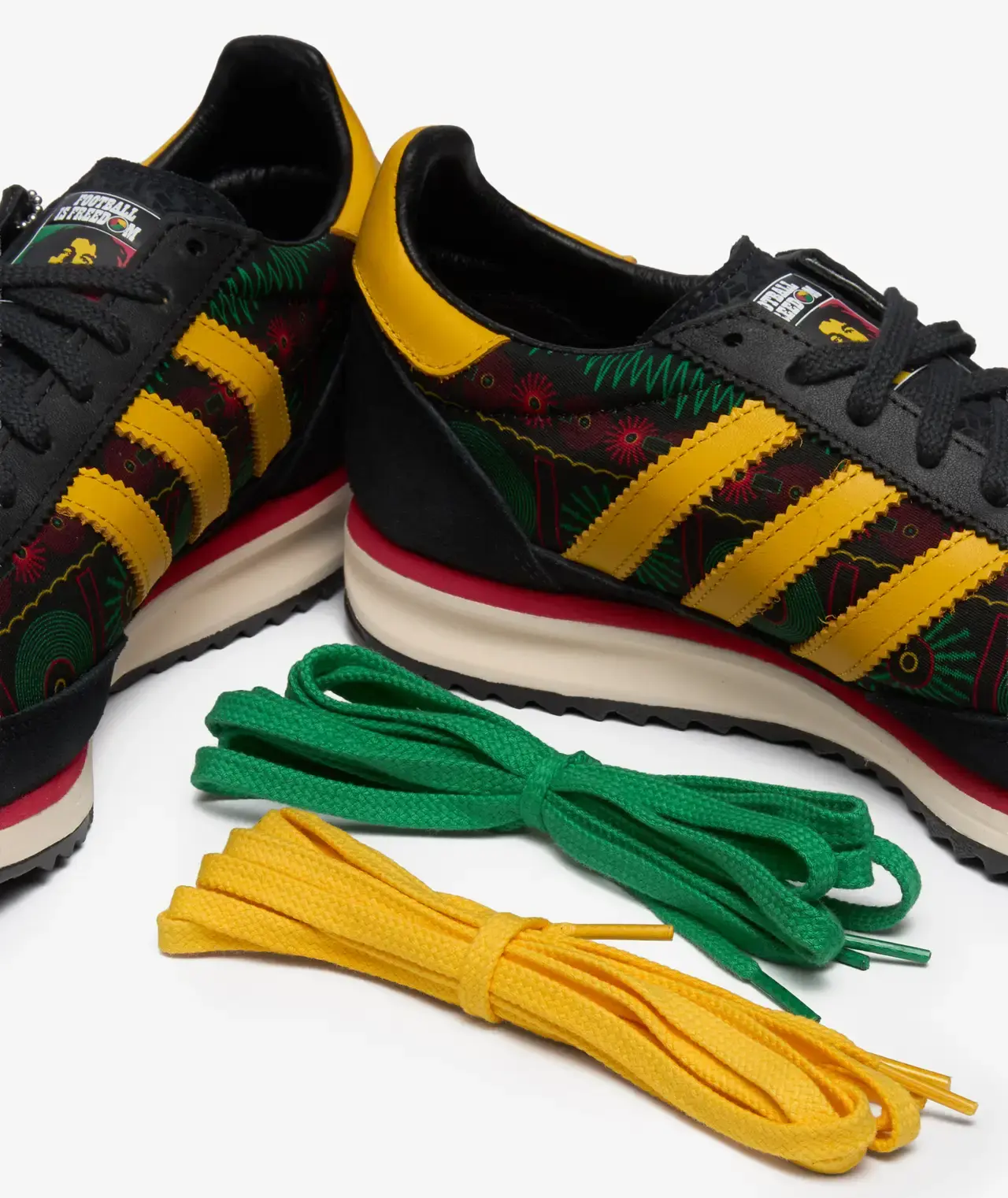 Adidas SL 72 RS Jamaica Football Federation x Bob Marley Black - Image 4