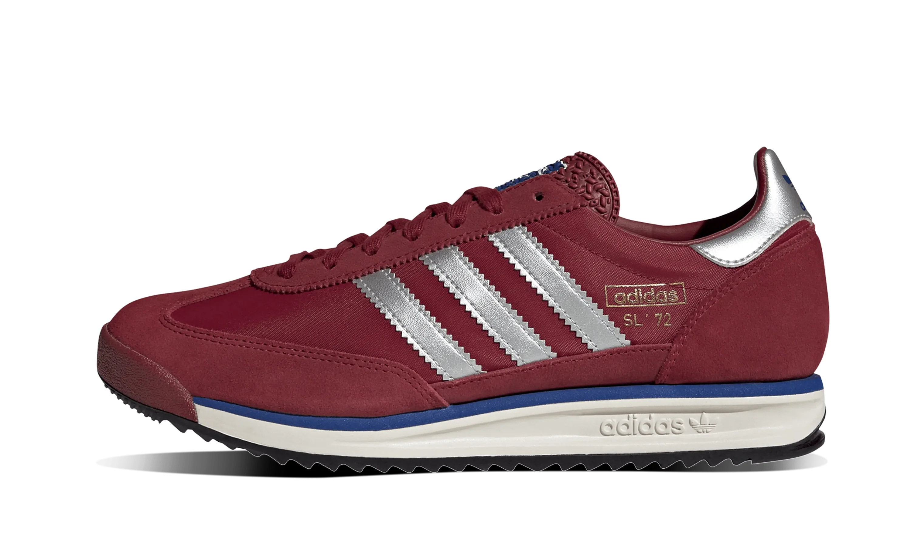 Adidas Mujer SL 72 RS Noble Maroon Silver Metallic