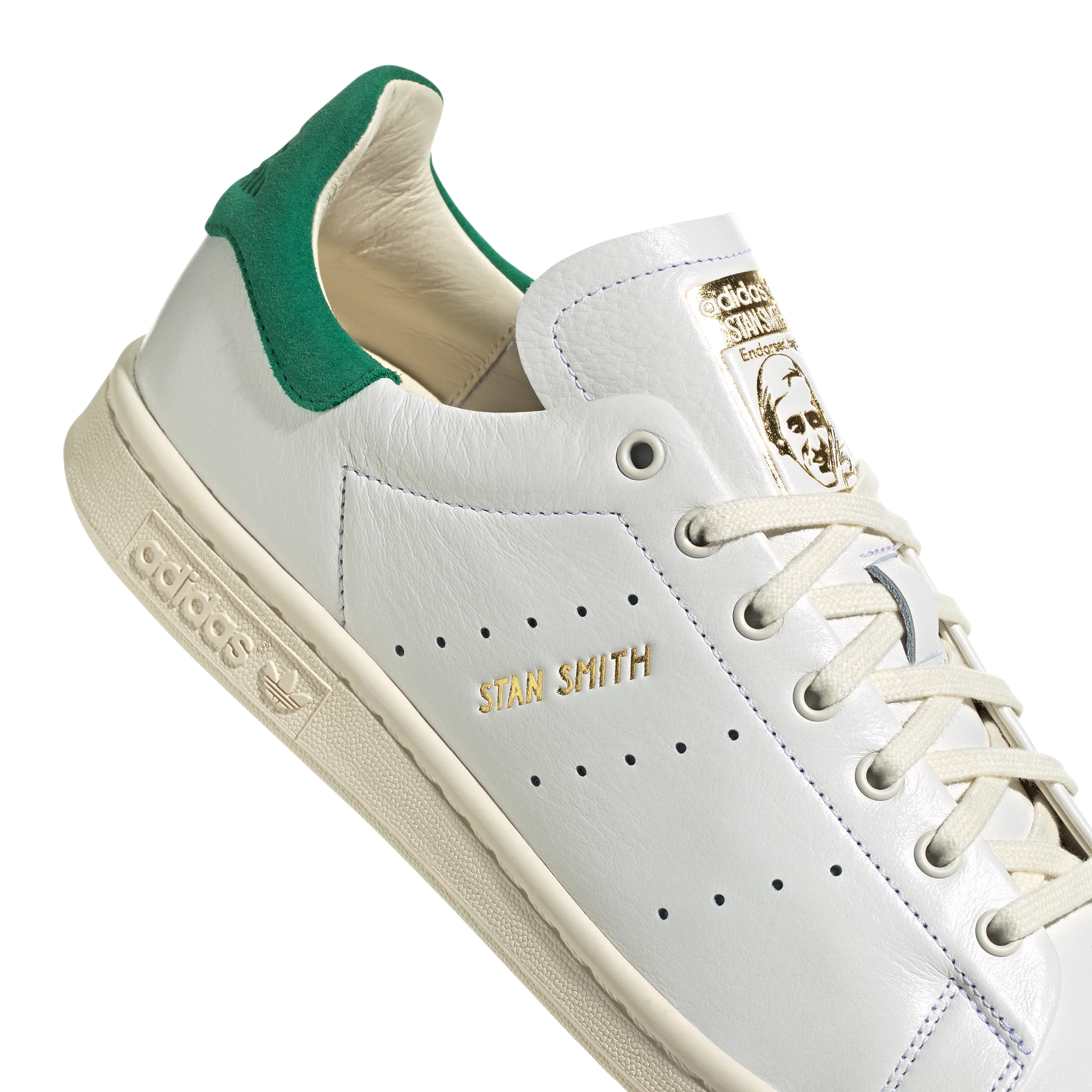 Adidas Stan Smith Lux White Green - Image 4