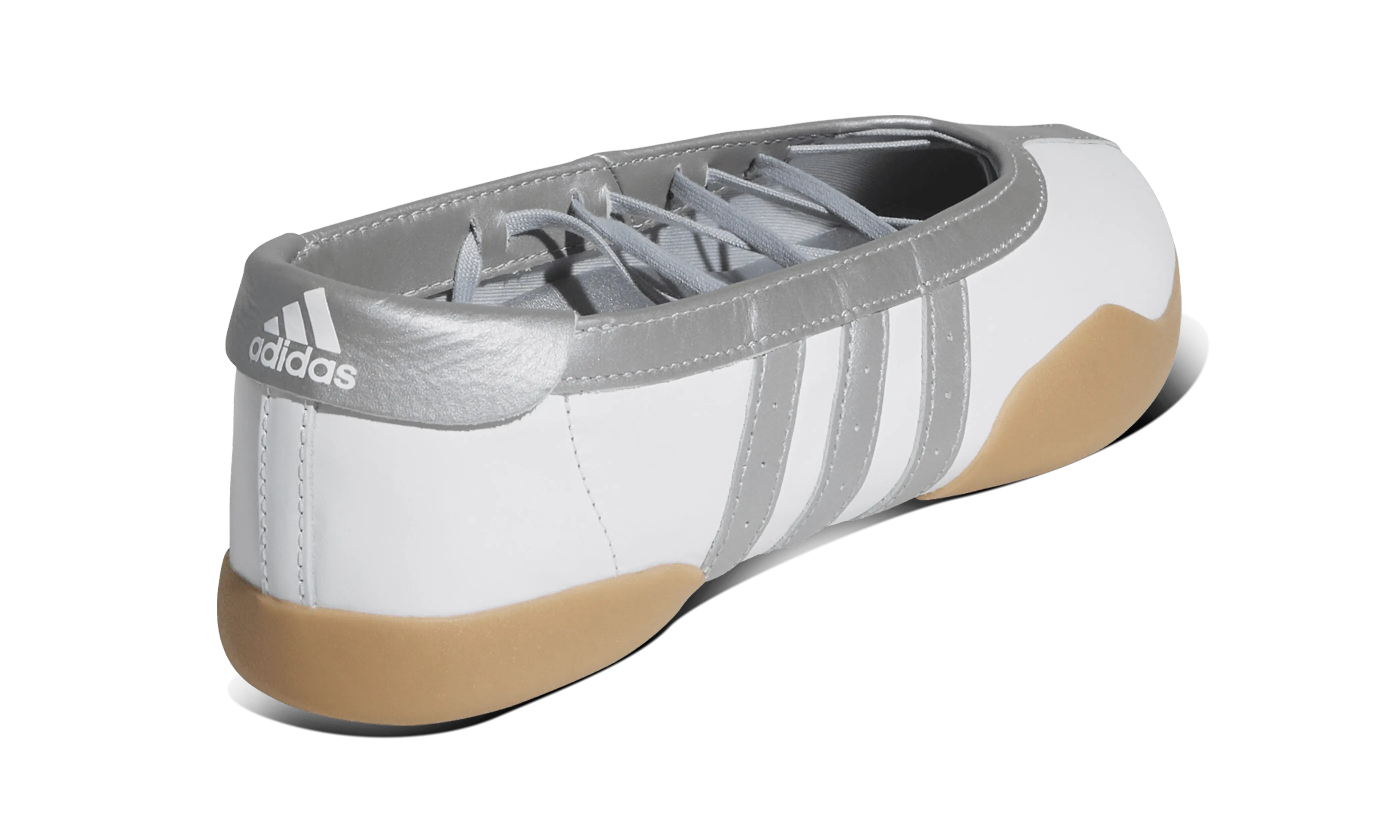 Adidas Mujer Taekwondo Mei Ballet White Silver Metallic - Image 3