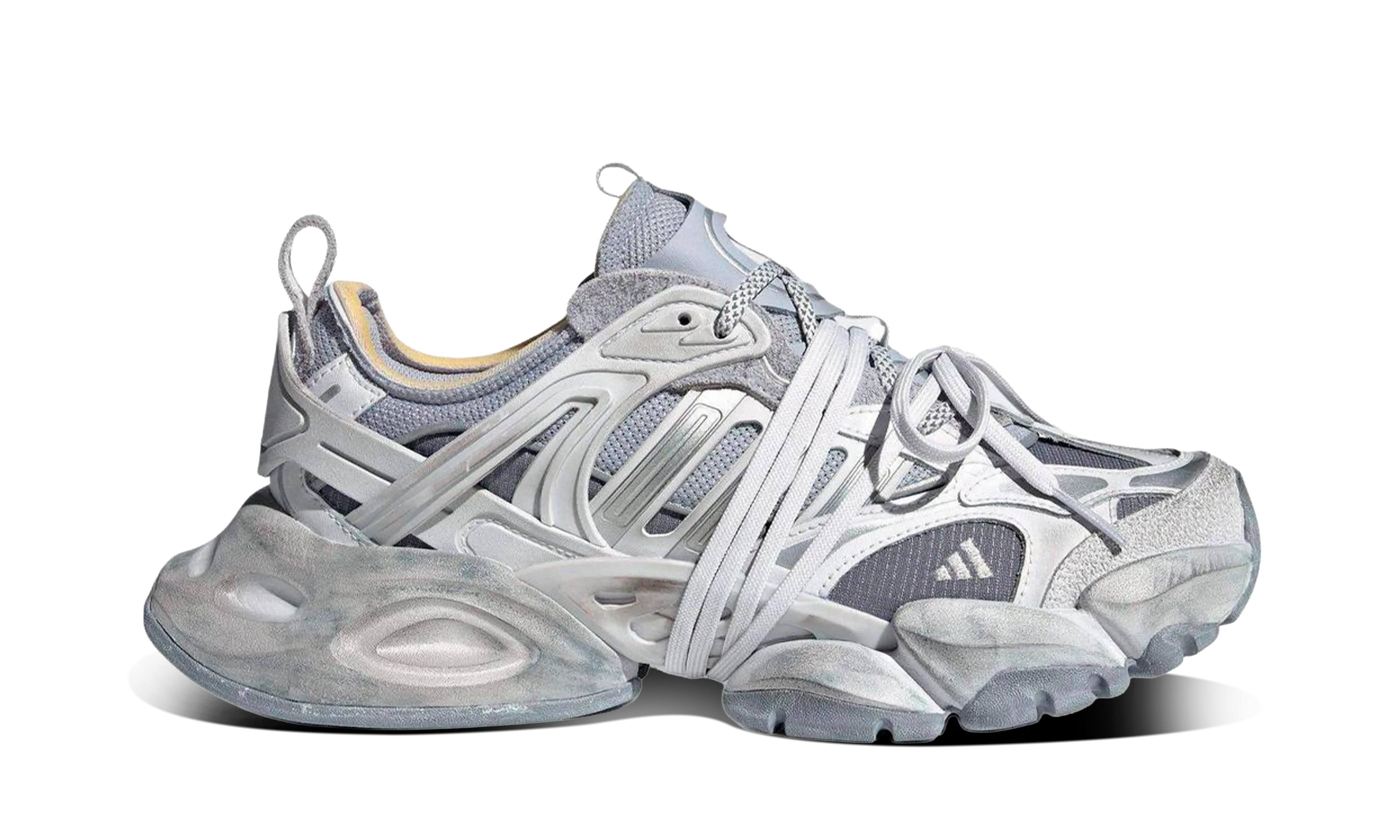 Adidas XLG Runner Deluxe Gray - Image 3