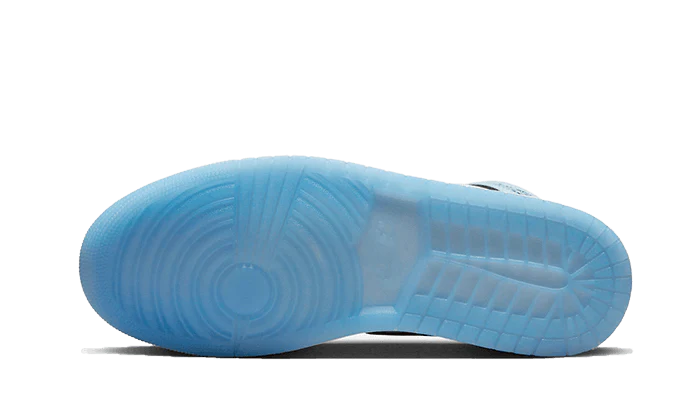 Air Jordan 1 Mid SE Ice Blue Black - Image 3