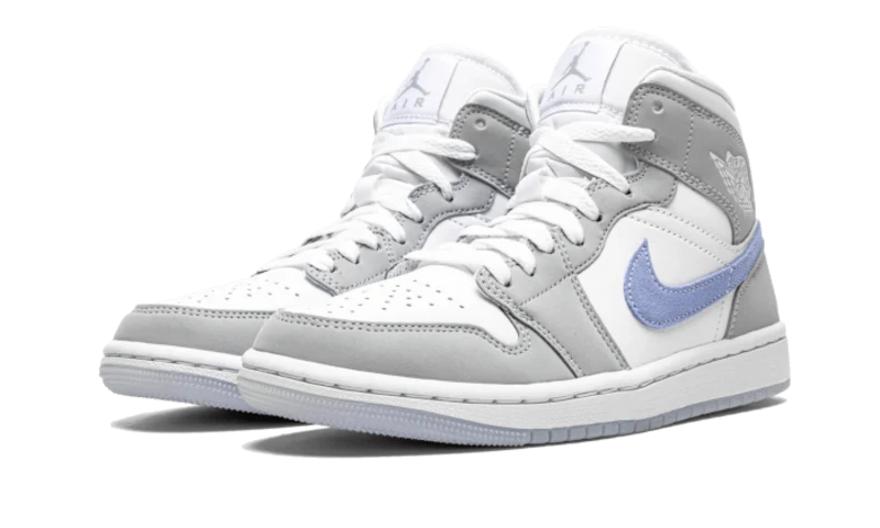 Air Jordan 1 Mid Wolf Grey - Image 2