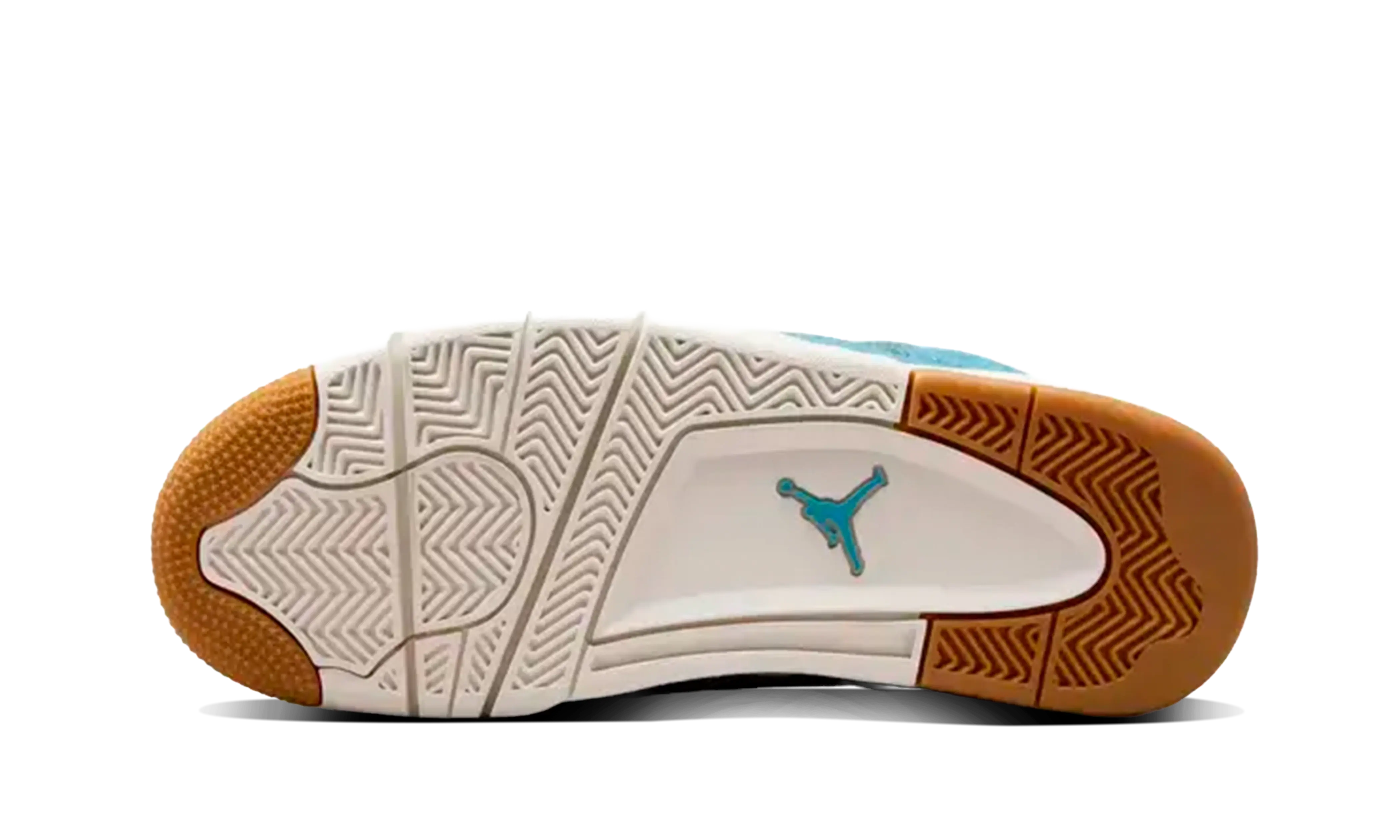 Air Jordan 4 Retro TEX Denim Worn Blue - Image 3