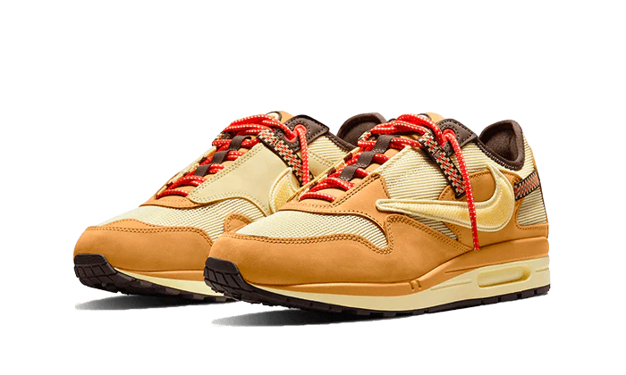 Nike Air Max 1 Travis Scott Cactus Jack Wheat Lemon Drop - Image 2