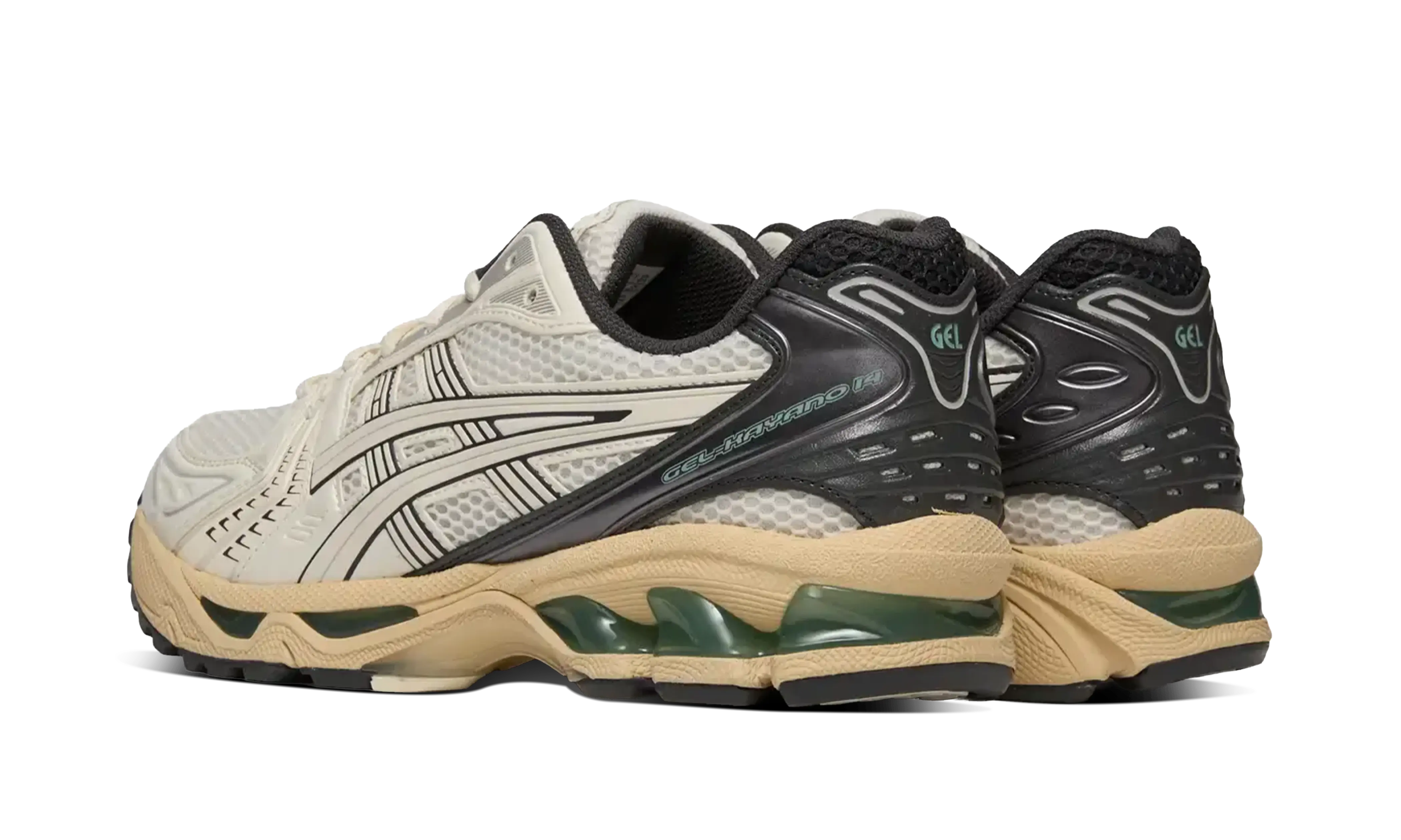 ASICS Gel-Kayano 14 Cream Obsidian Grey - Image 2