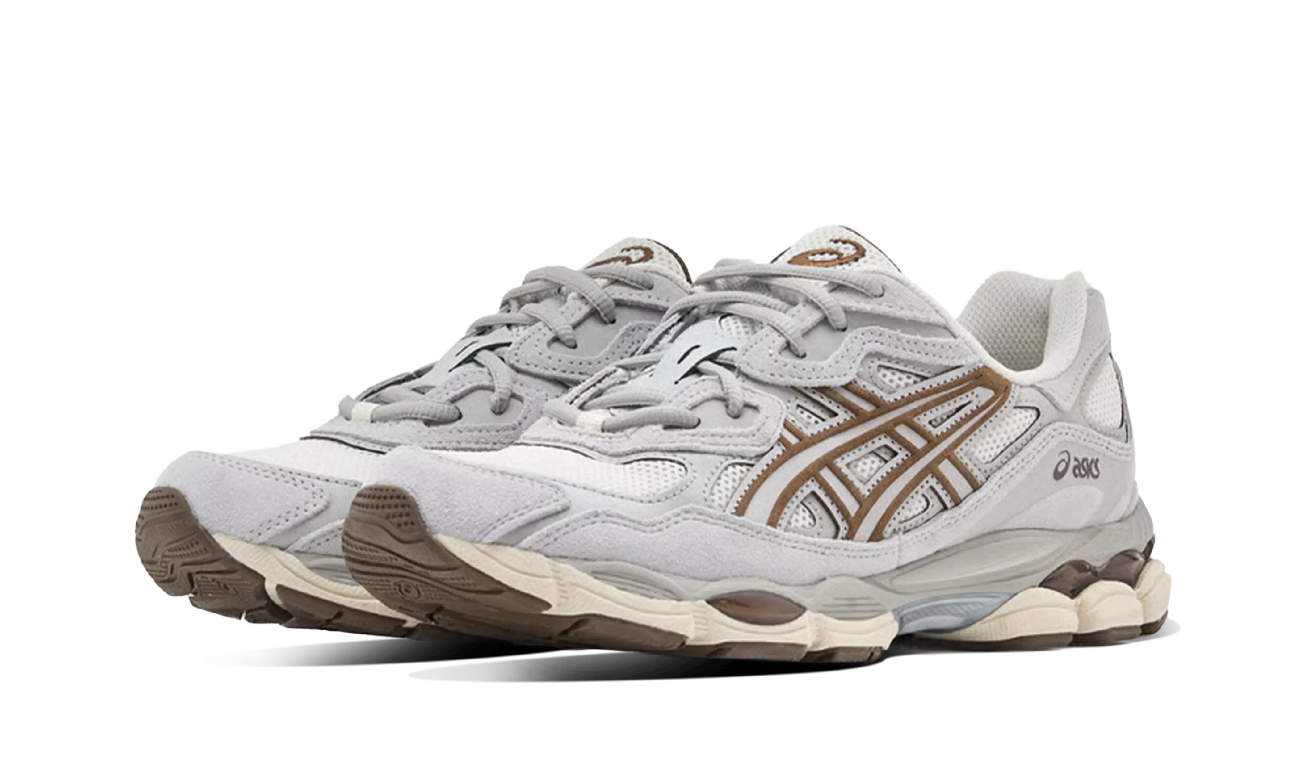 ASICS Gel-NYC Cream Cement Grey Brown - Image 2