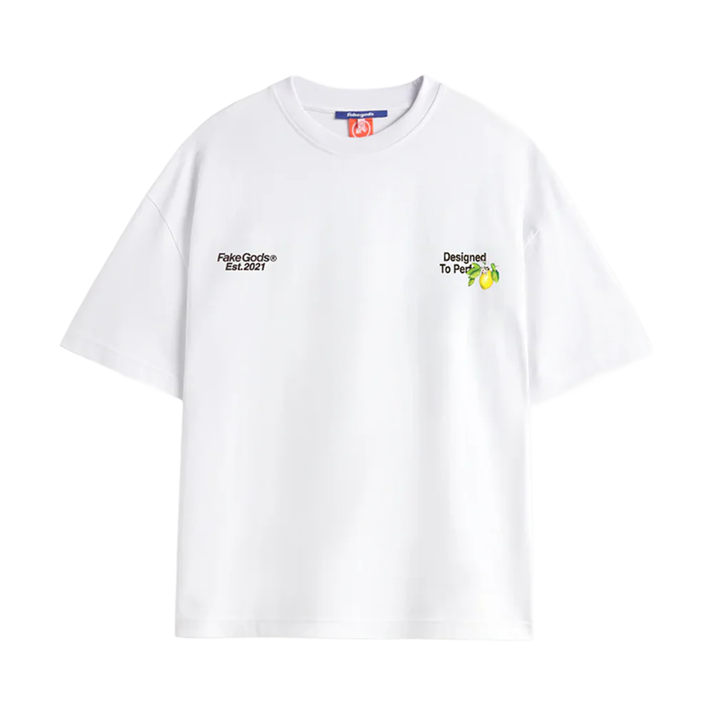 Fakegods Citrus Tee White