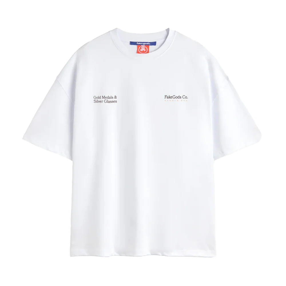 Fakegods Cocktail Tee White