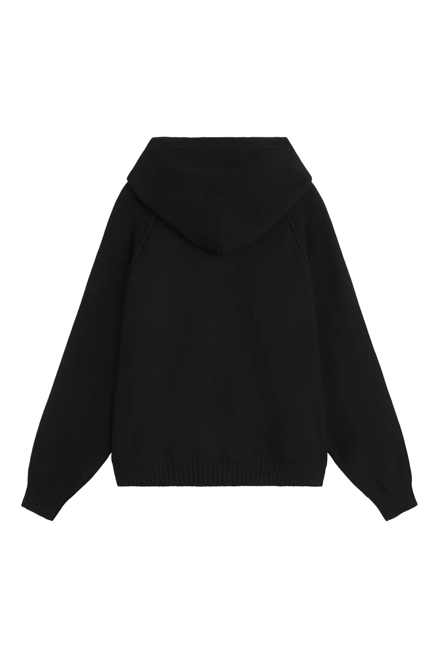 Fake Gods Knitted Zipper Black - Image 2