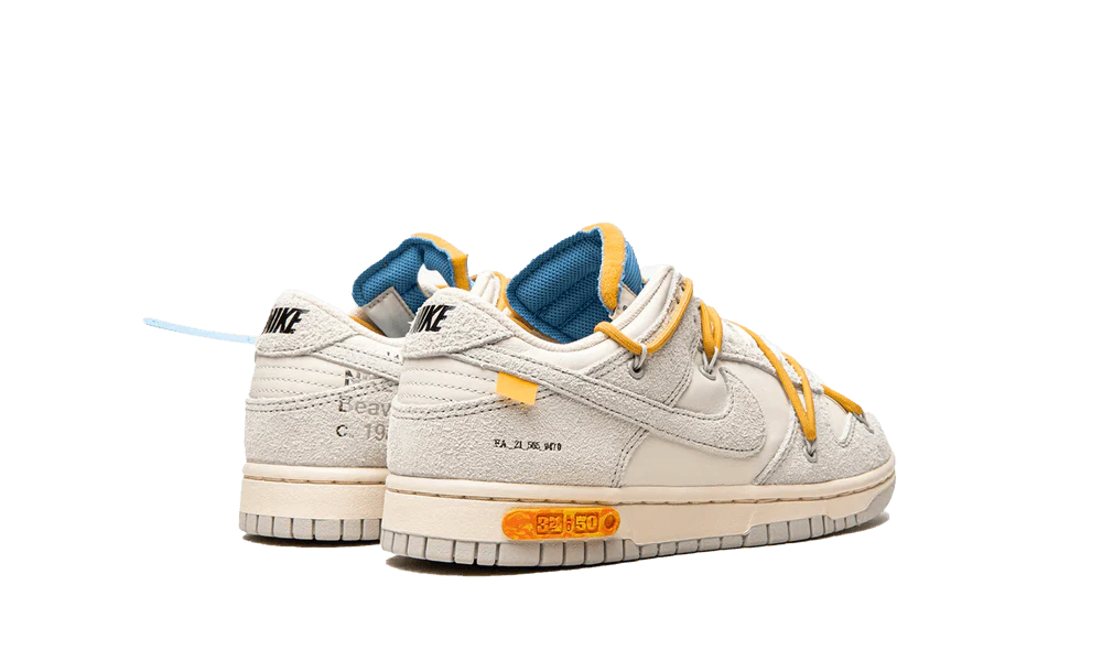 Dunk Low Off-White Lot 34 - Image 3
