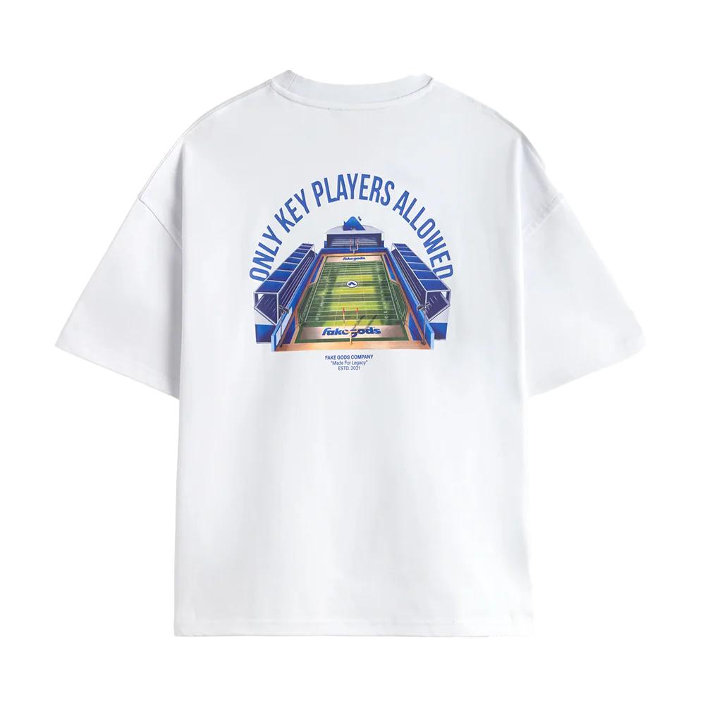 Fakegods Key Players Only Tee White - Image 2
