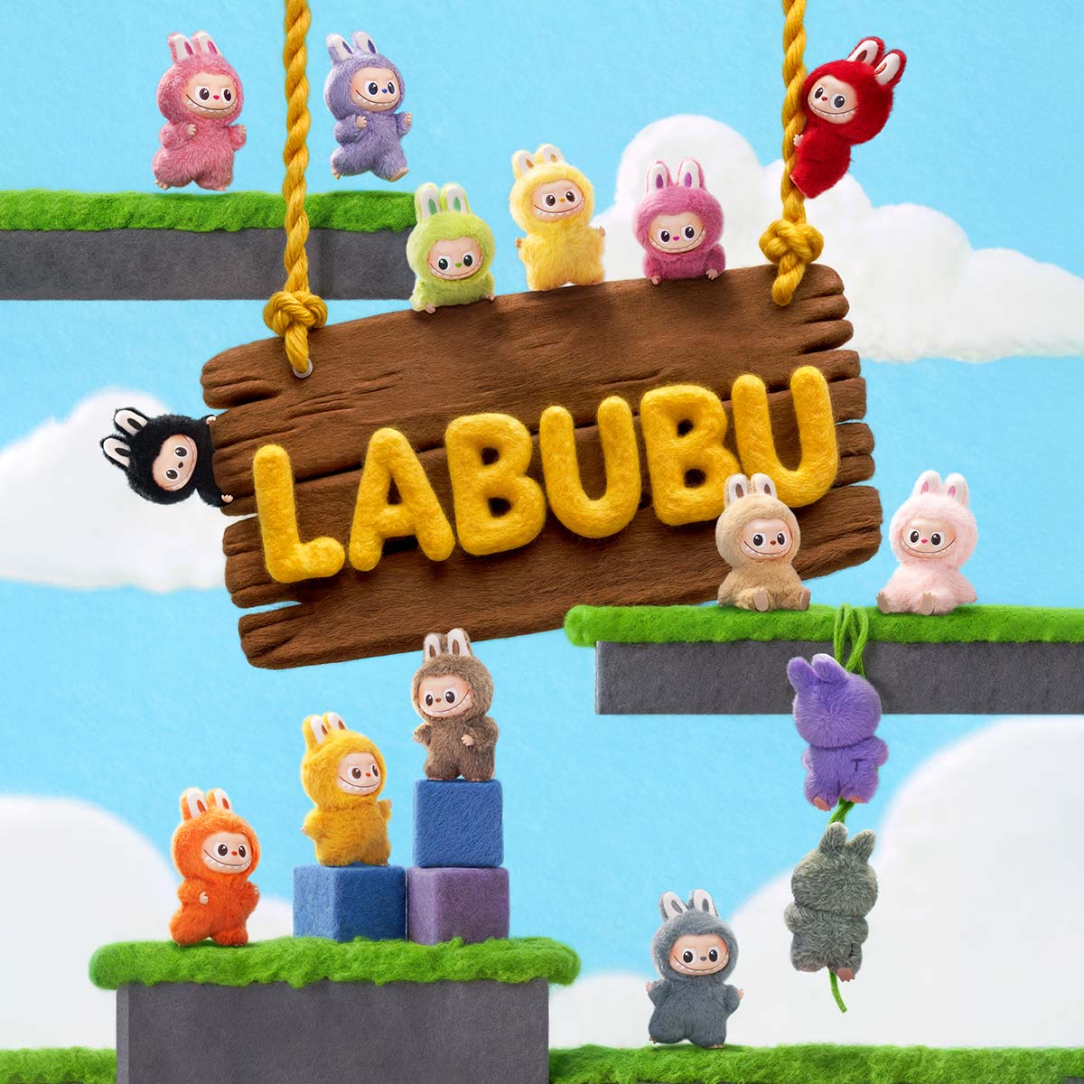 Pop Mart Labubu The Monsters Pin for Love Series (N-Z) - Image 3