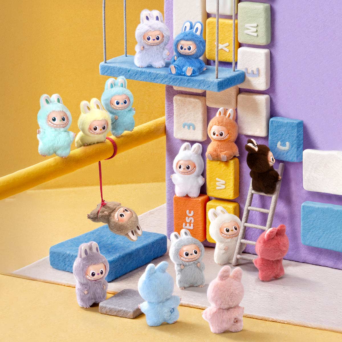 Pop Mart Labubu The Monsters Pin for Love Series (A-M) - Image 4
