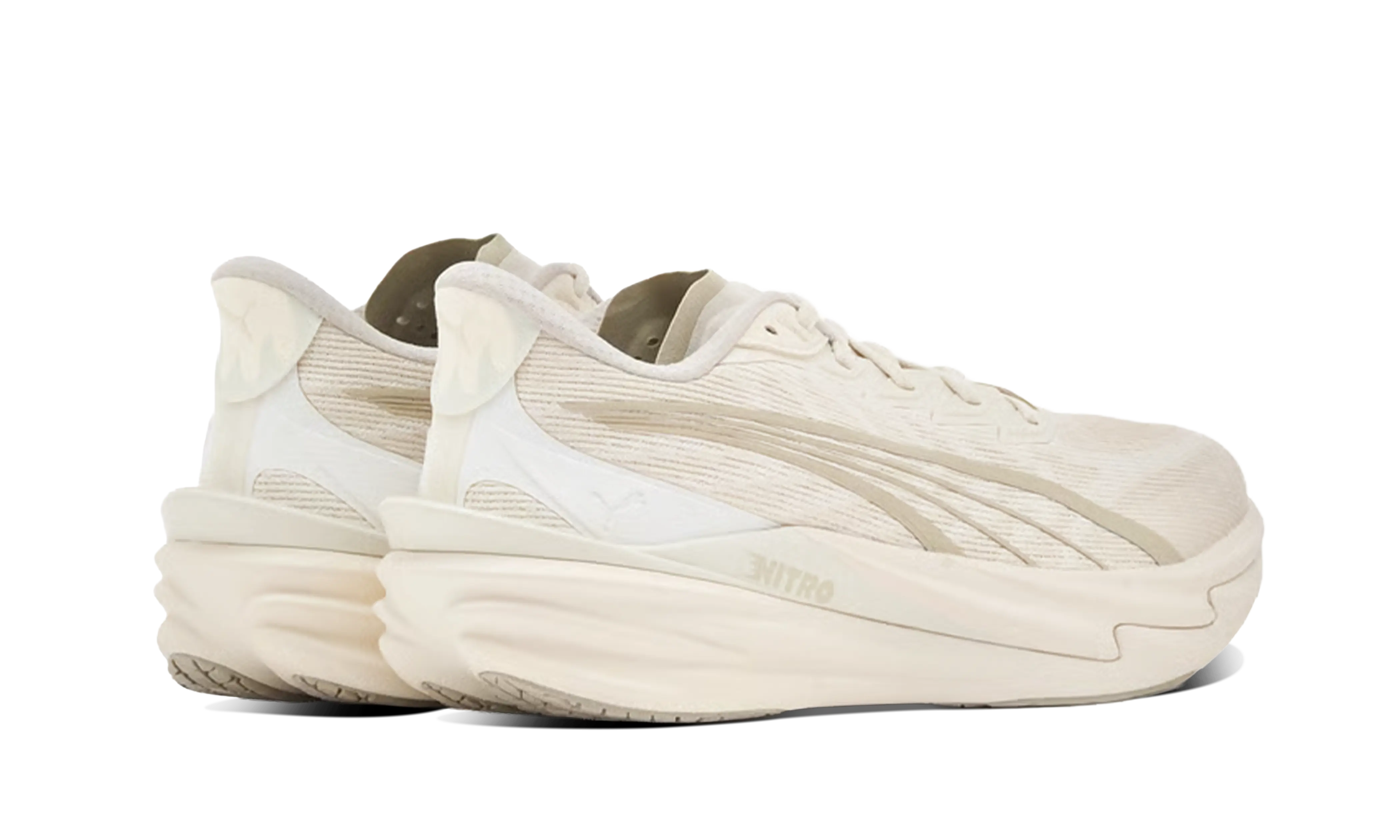 Puma Deviate Nitro 4 Alpine Snow Warm White - Image 3