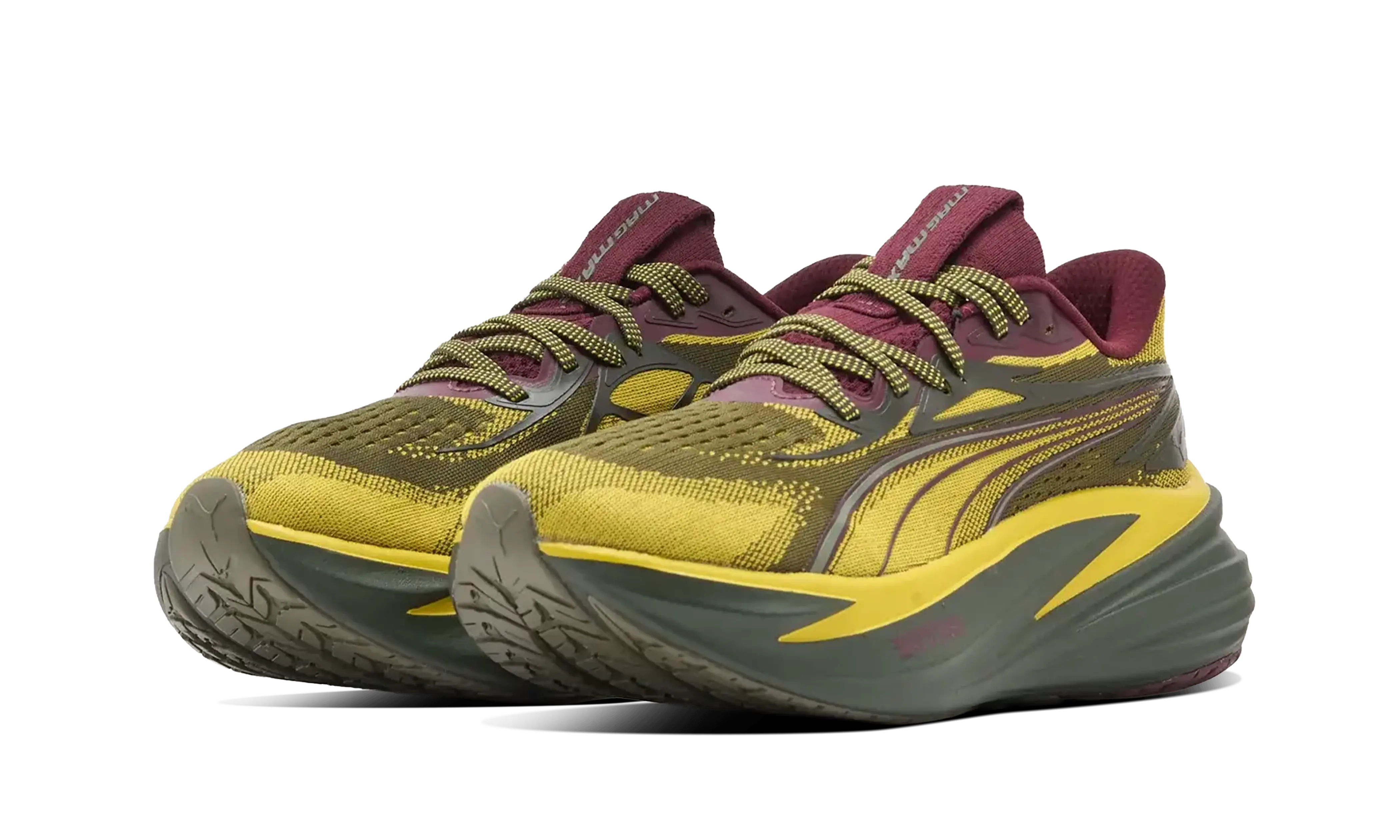 Puma MagMax Nitro 2 Fresh Pear Dark Olive - Image 2